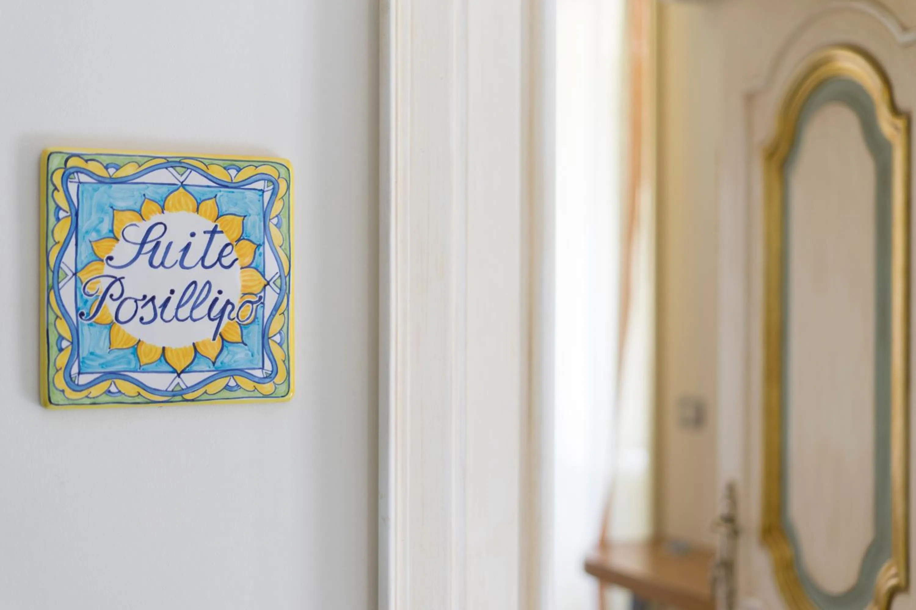 Decorative detail in B&B 'O Sole Mio!