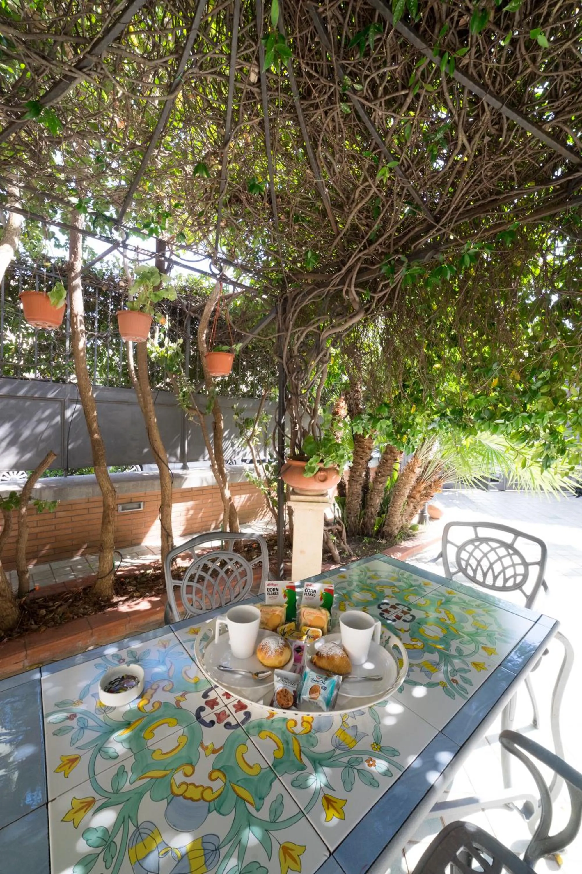 Food close-up in B&B 'O Sole Mio!