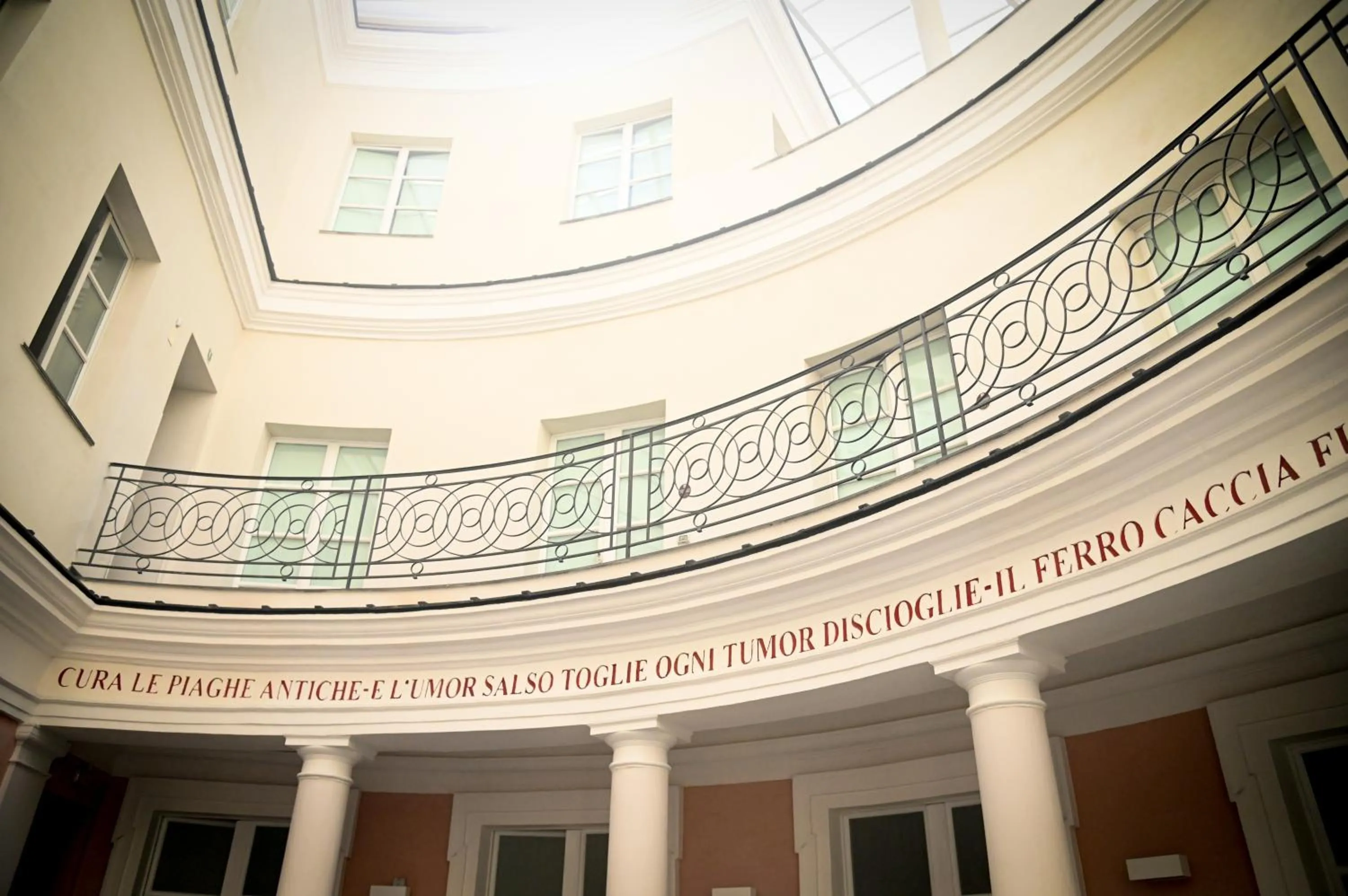 Patio in Hotel Terme Neronensis