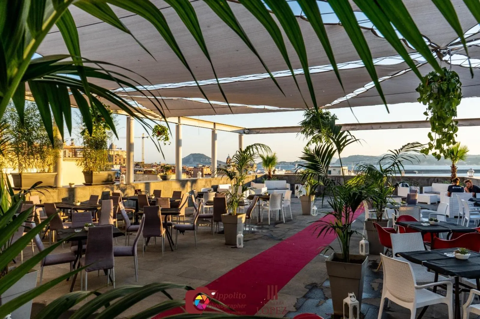 Balcony/Terrace in Hotel Terme Neronensis