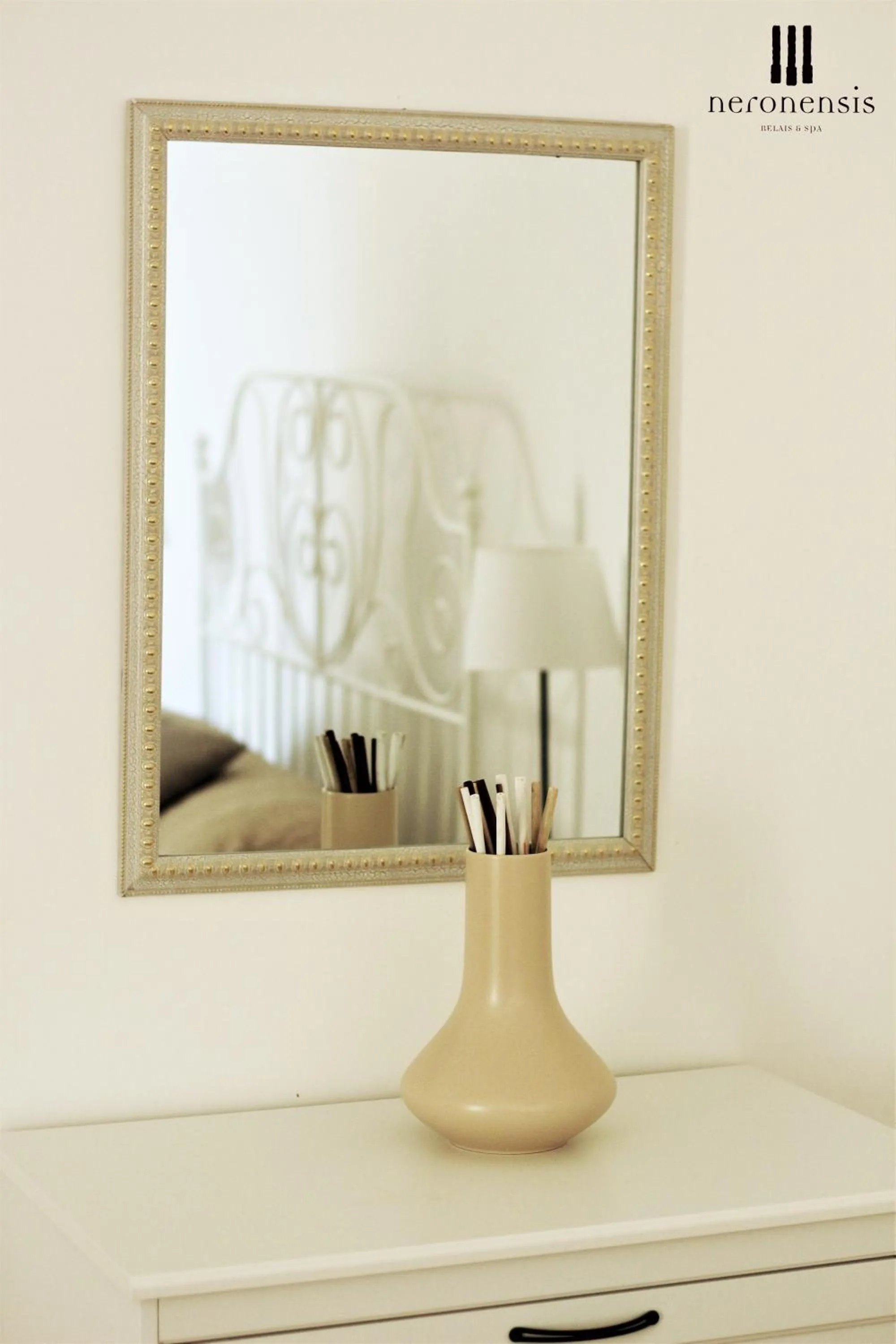 Decorative detail in Hotel Terme Neronensis