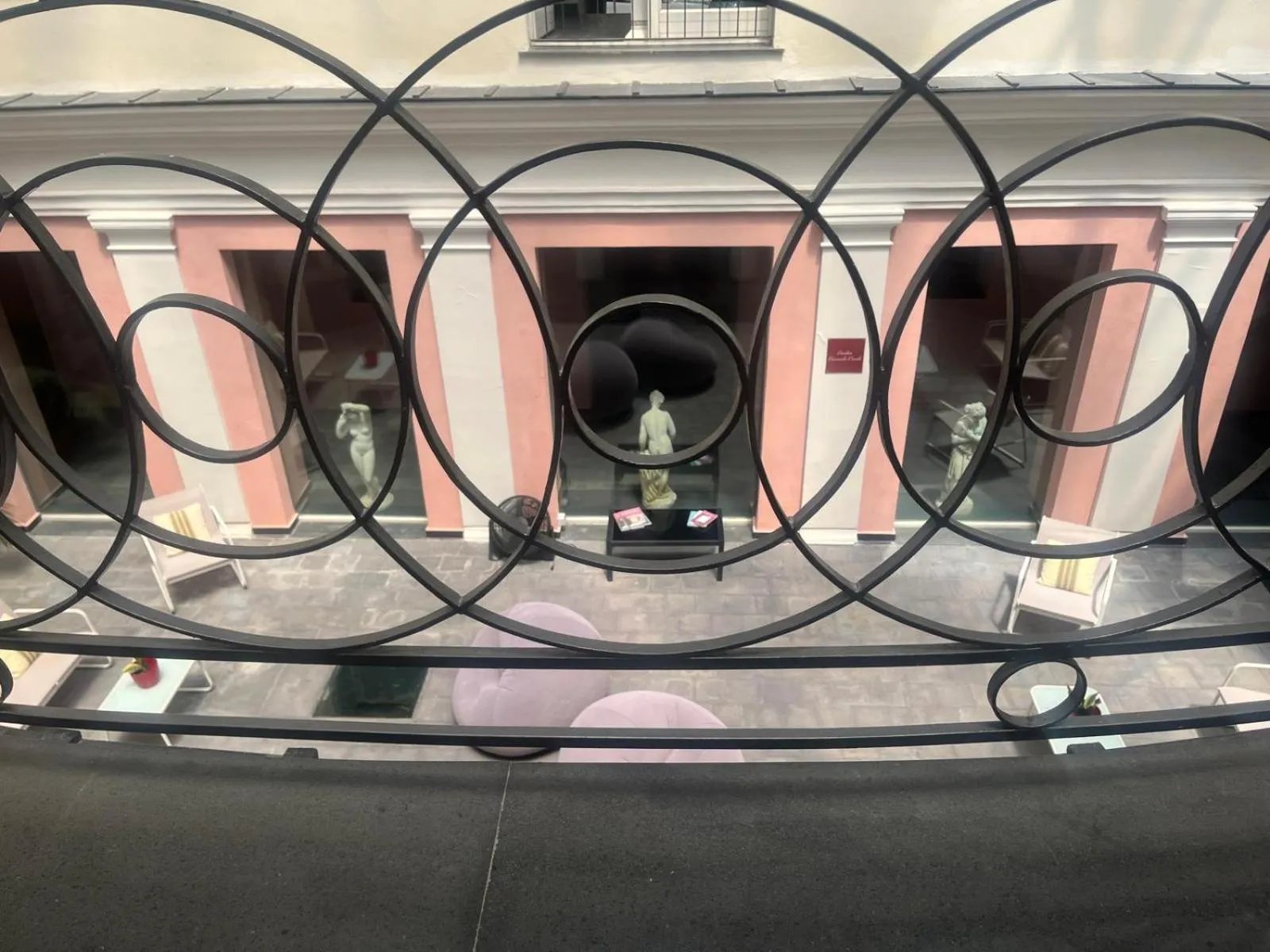 Decorative detail in Hotel Terme Neronensis