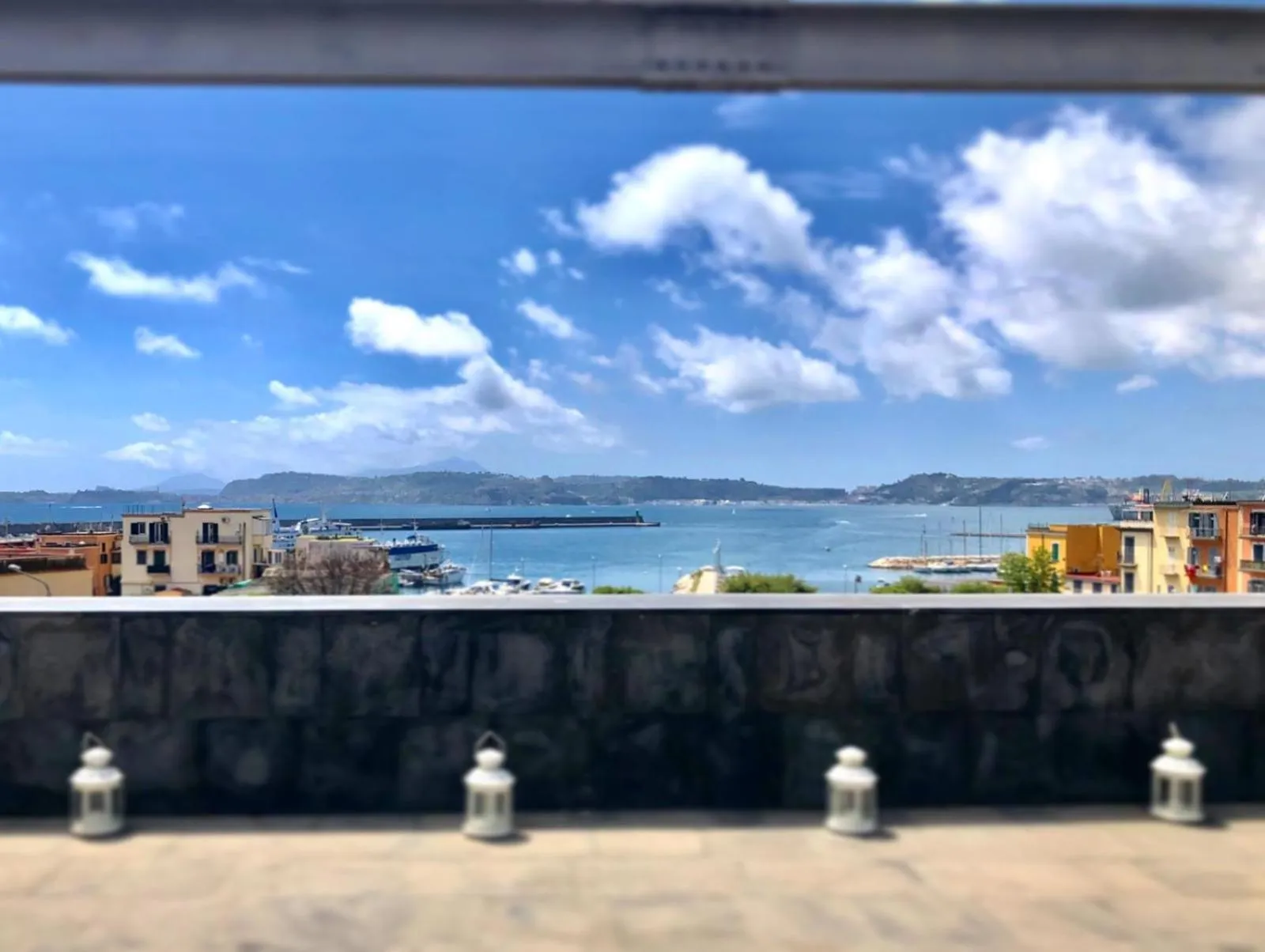 Balcony/Terrace in Hotel Terme Neronensis