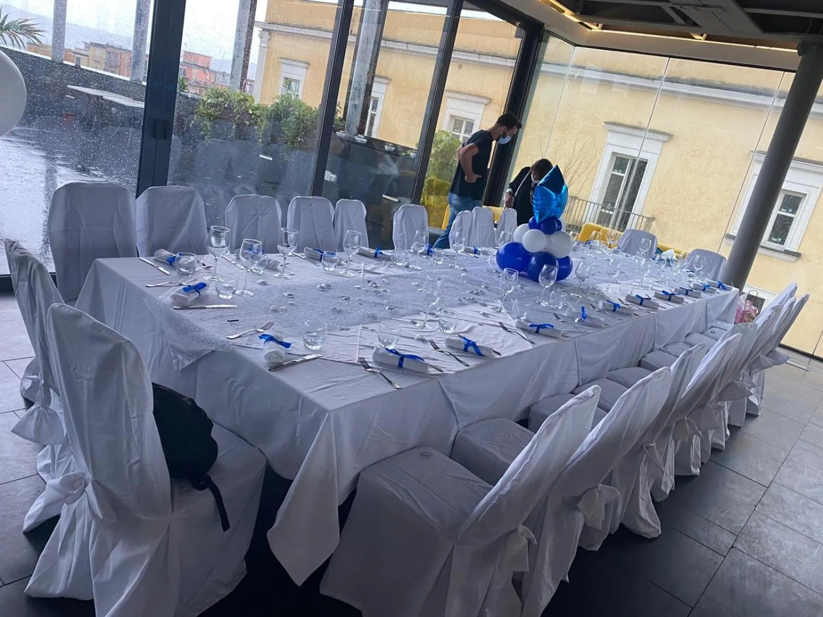 Balcony/Terrace in Hotel Terme Neronensis