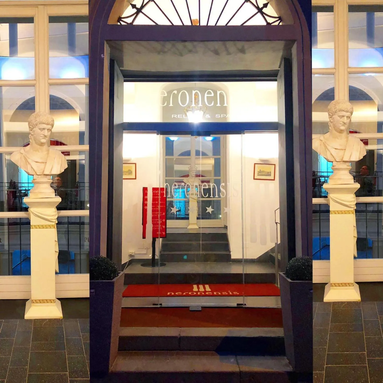 Lobby or reception in Hotel Terme Neronensis