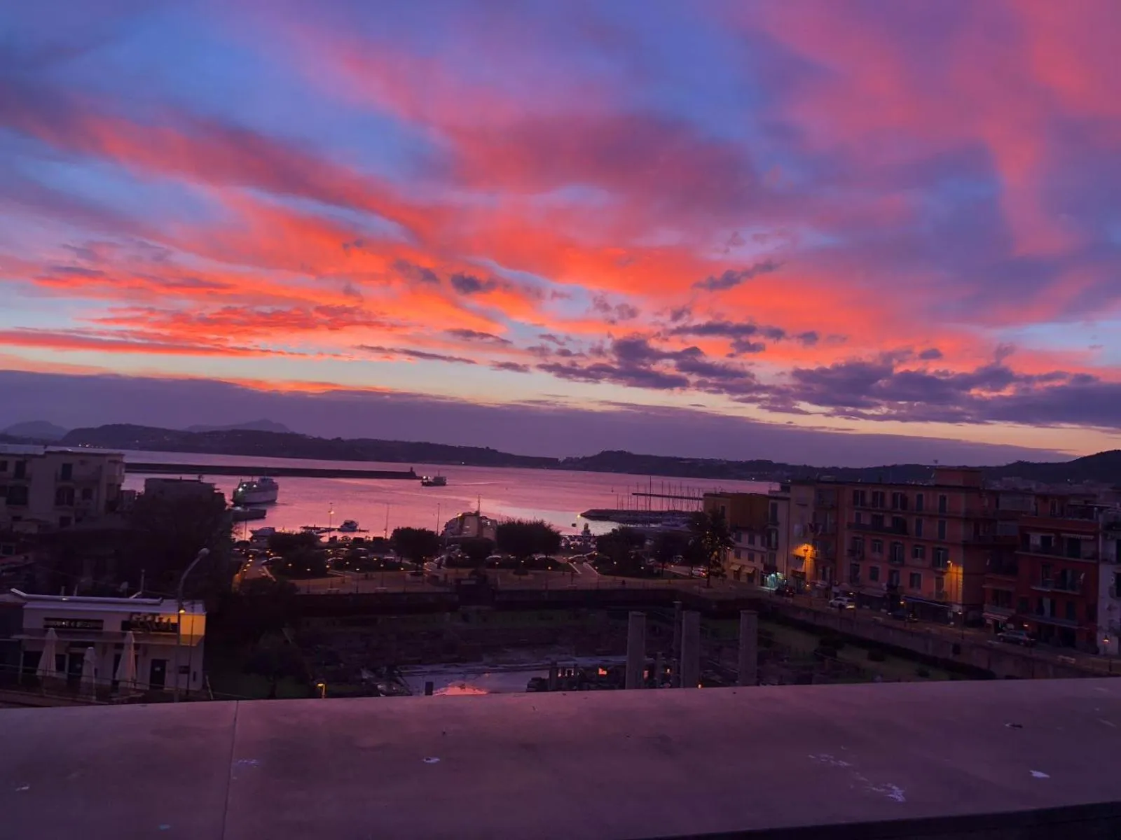 Sea view in Hotel Terme Neronensis