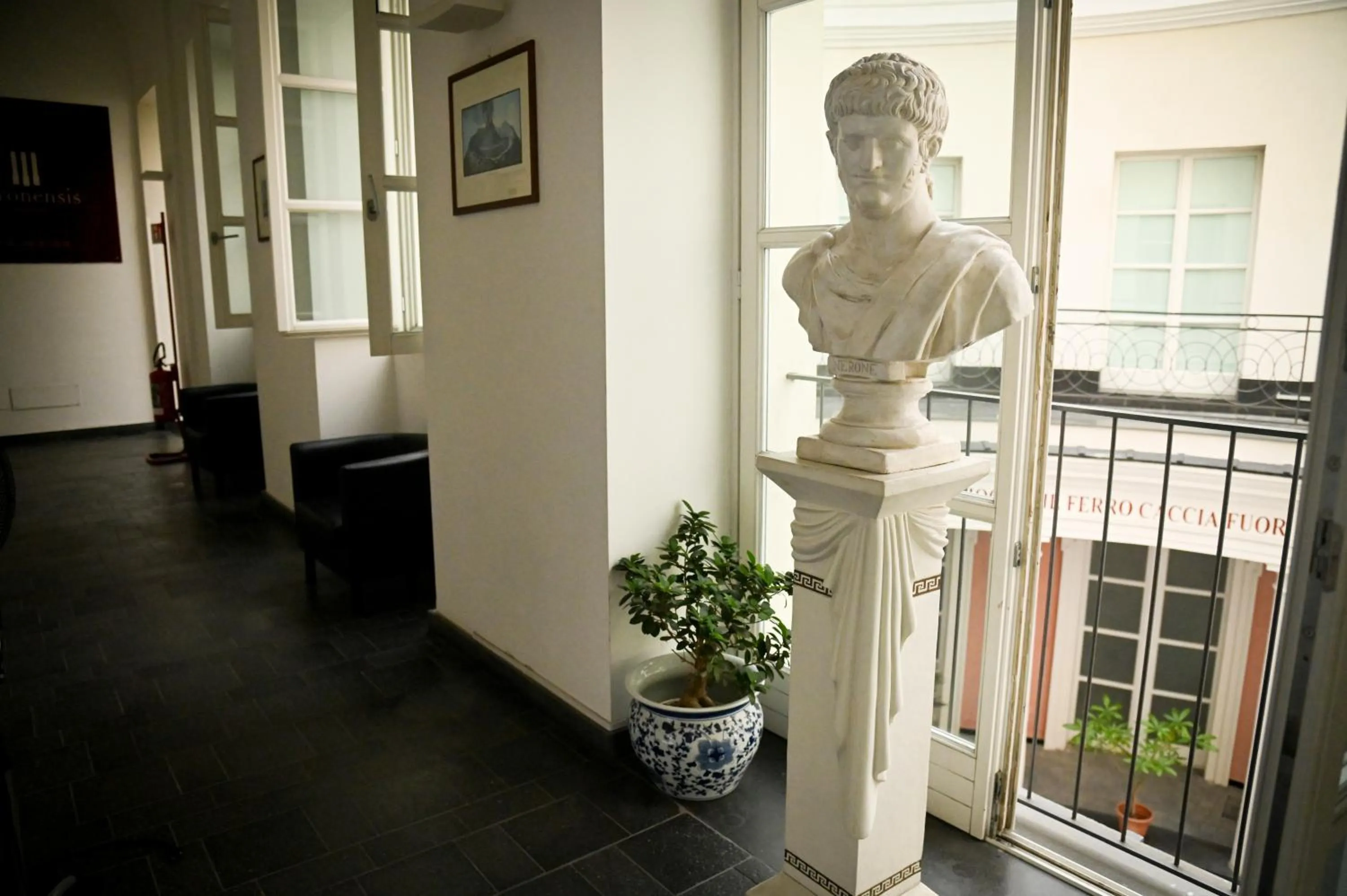 Decorative detail in Hotel Terme Neronensis