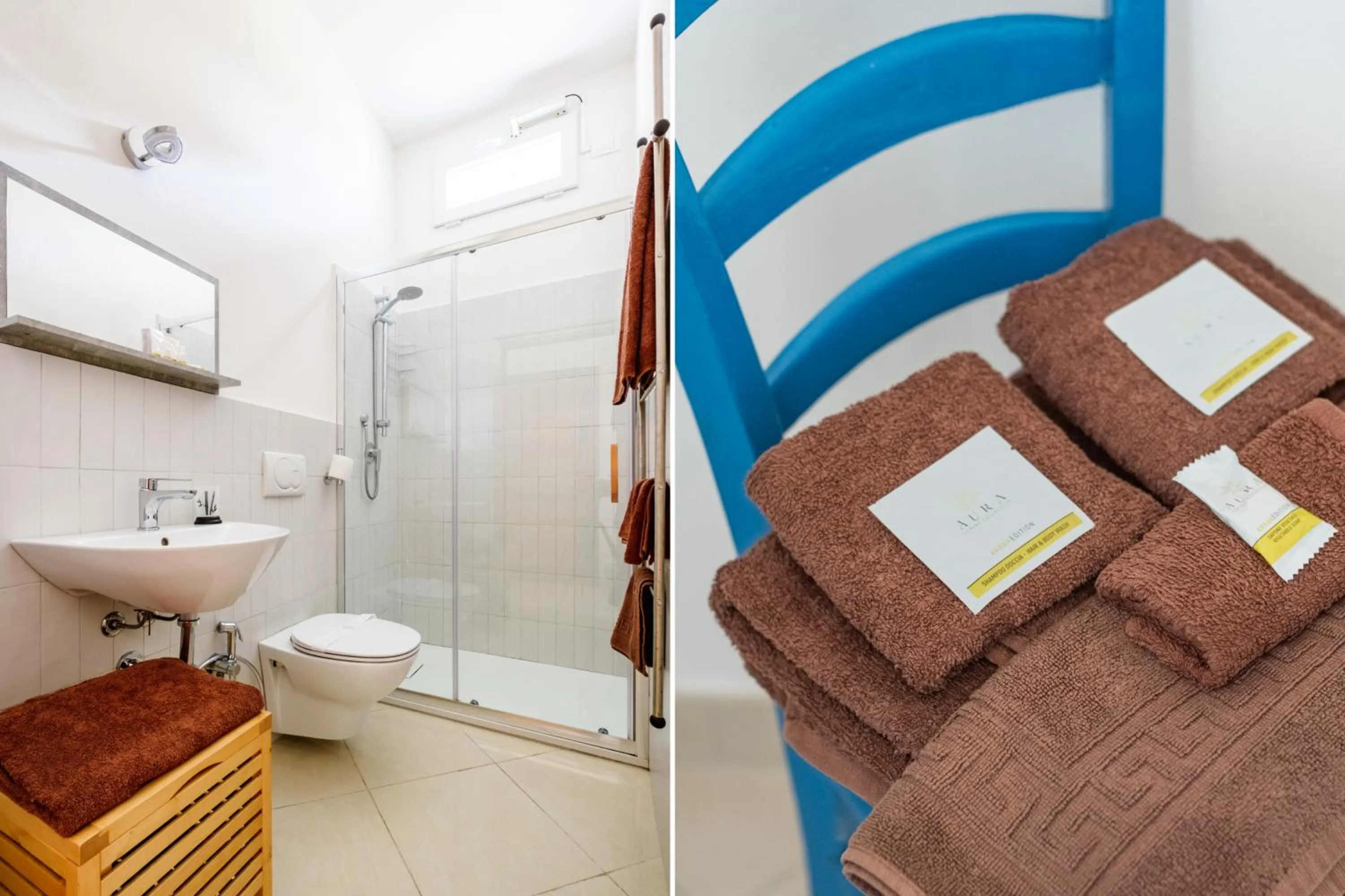 Shower in B&B Artemisia