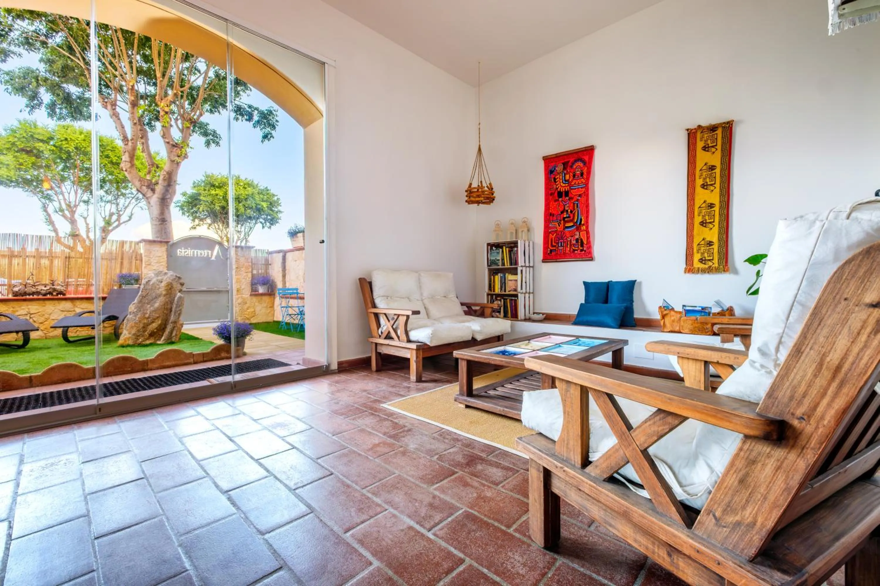 Living room in B&B Artemisia