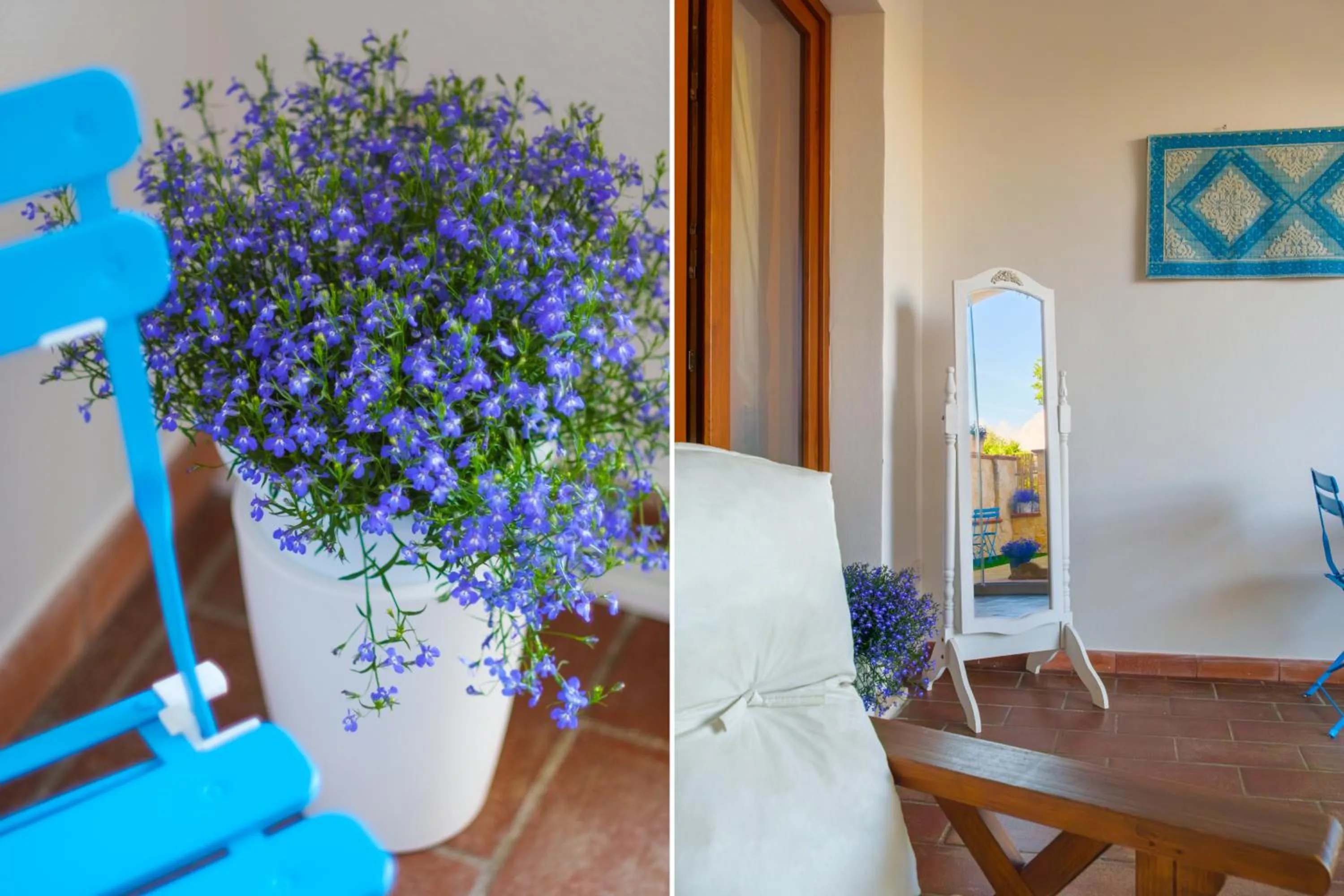 Patio in B&B Artemisia