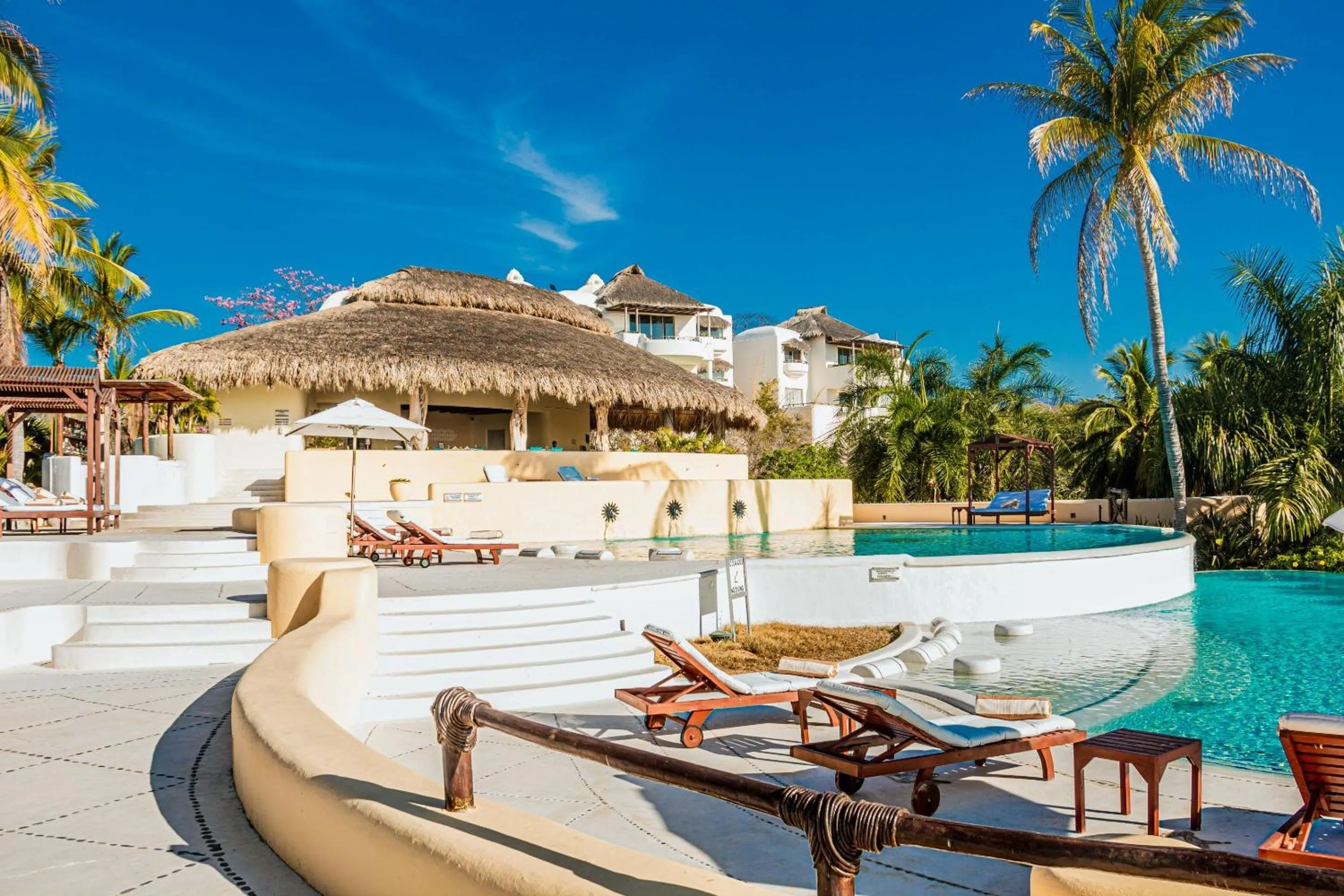 Food and drinks in Quinta Real Huatulco