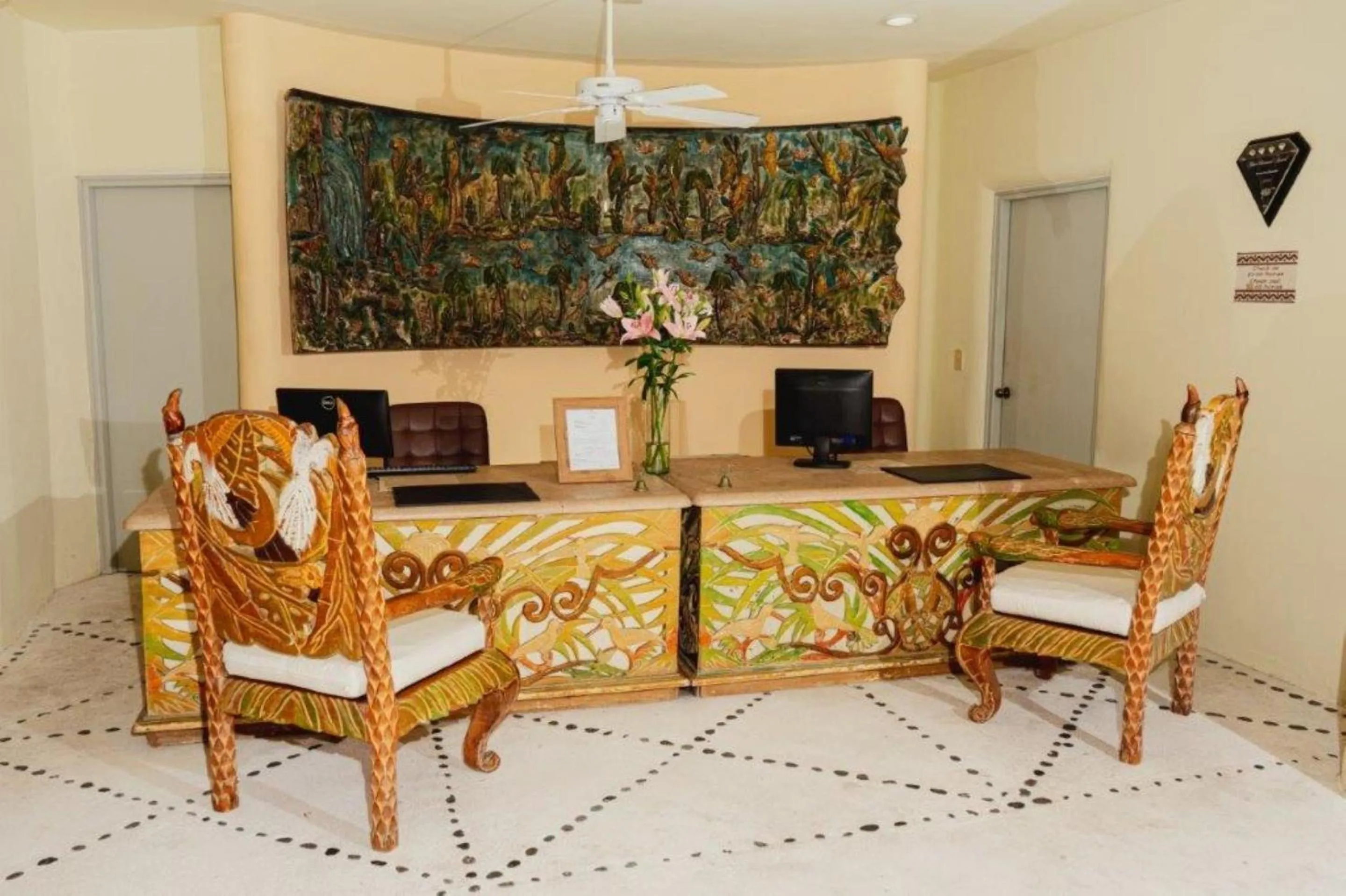 Lobby or reception in Quinta Real Huatulco