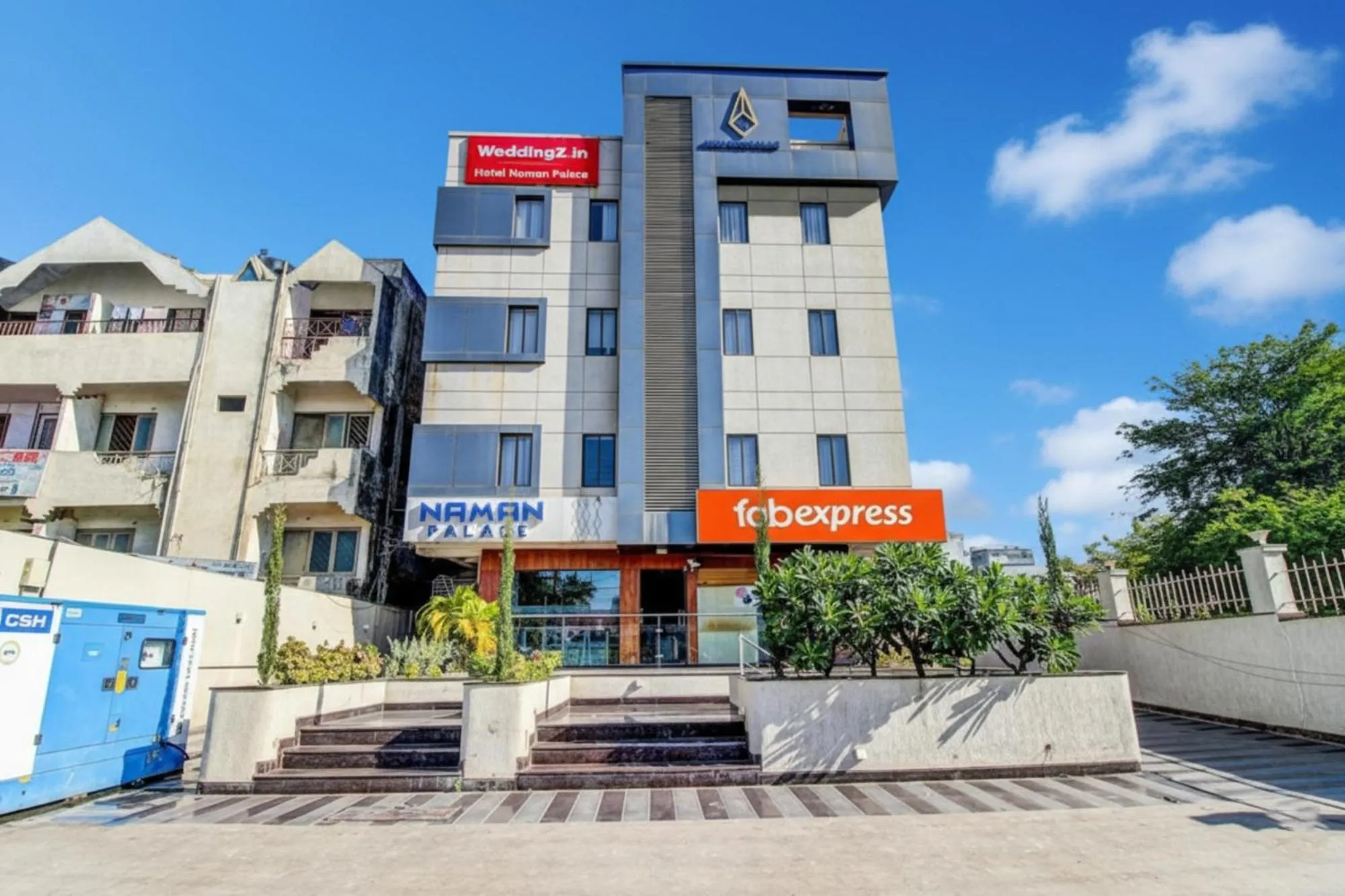 Property building in FabHotel Naman Palace