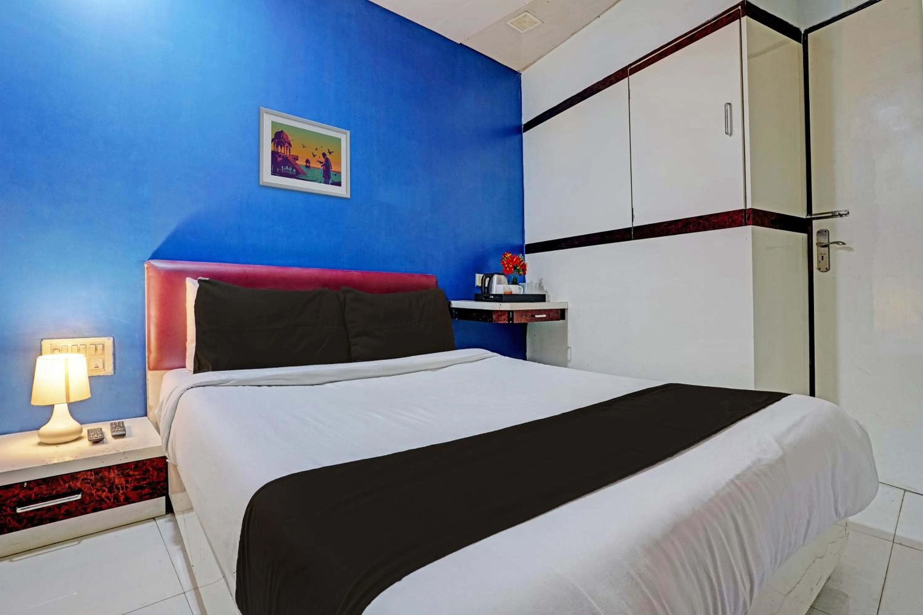 Bedroom, Bed in Hotel O Blue Sea