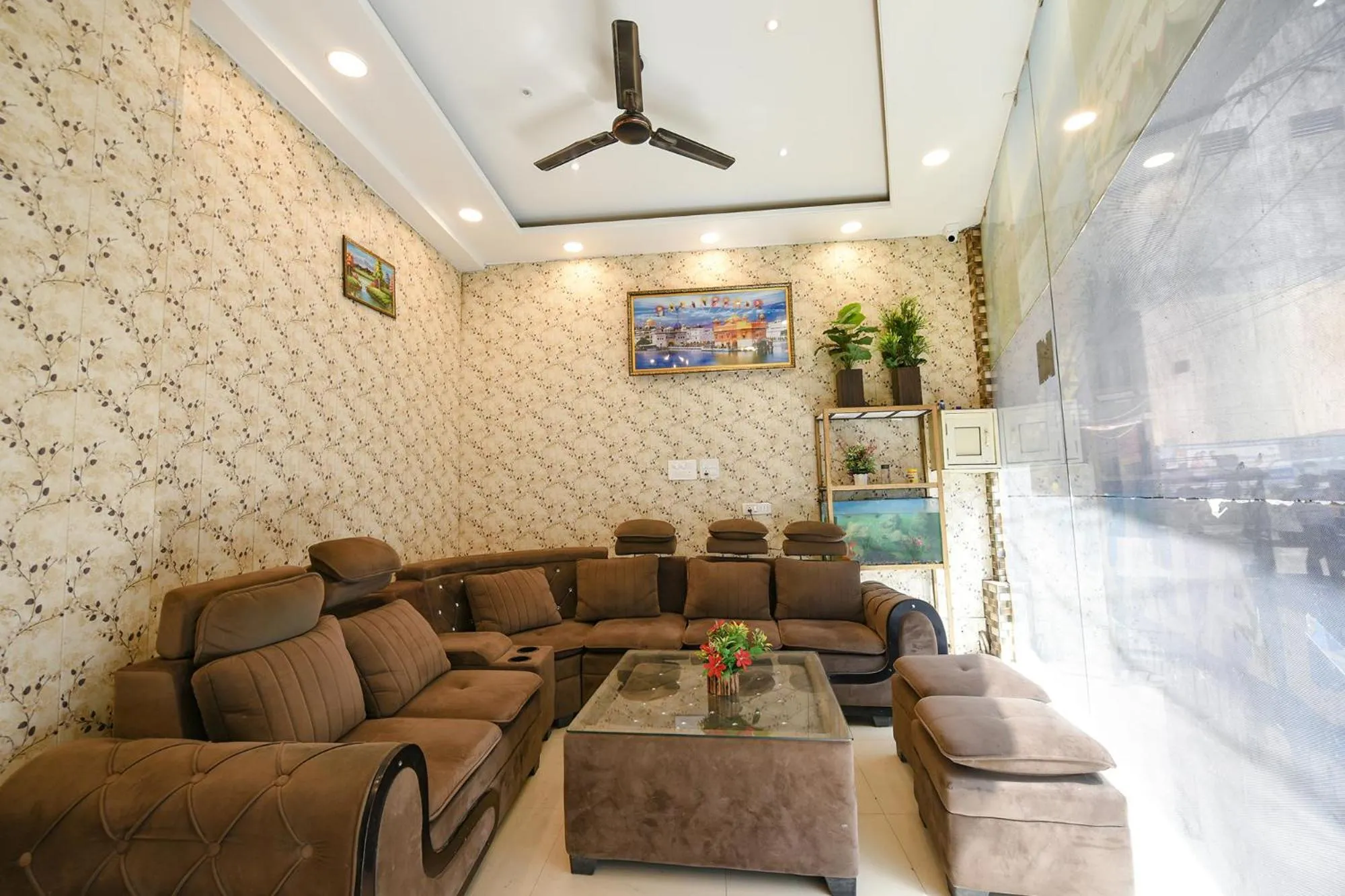 Seating area in FabExpress Galaxy