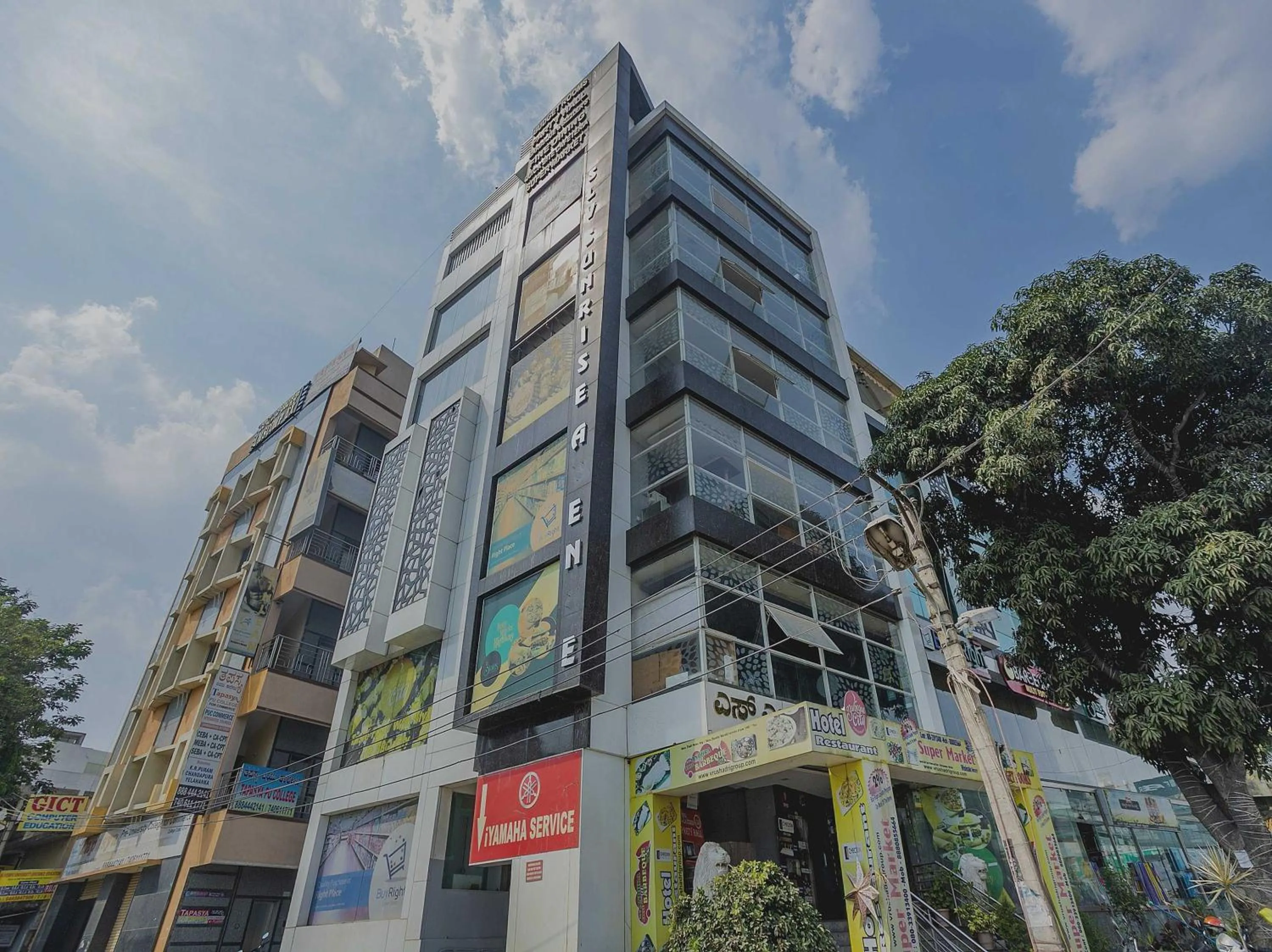 Facade/entrance in Collection O Indian Suites Near Sitara Restaurant