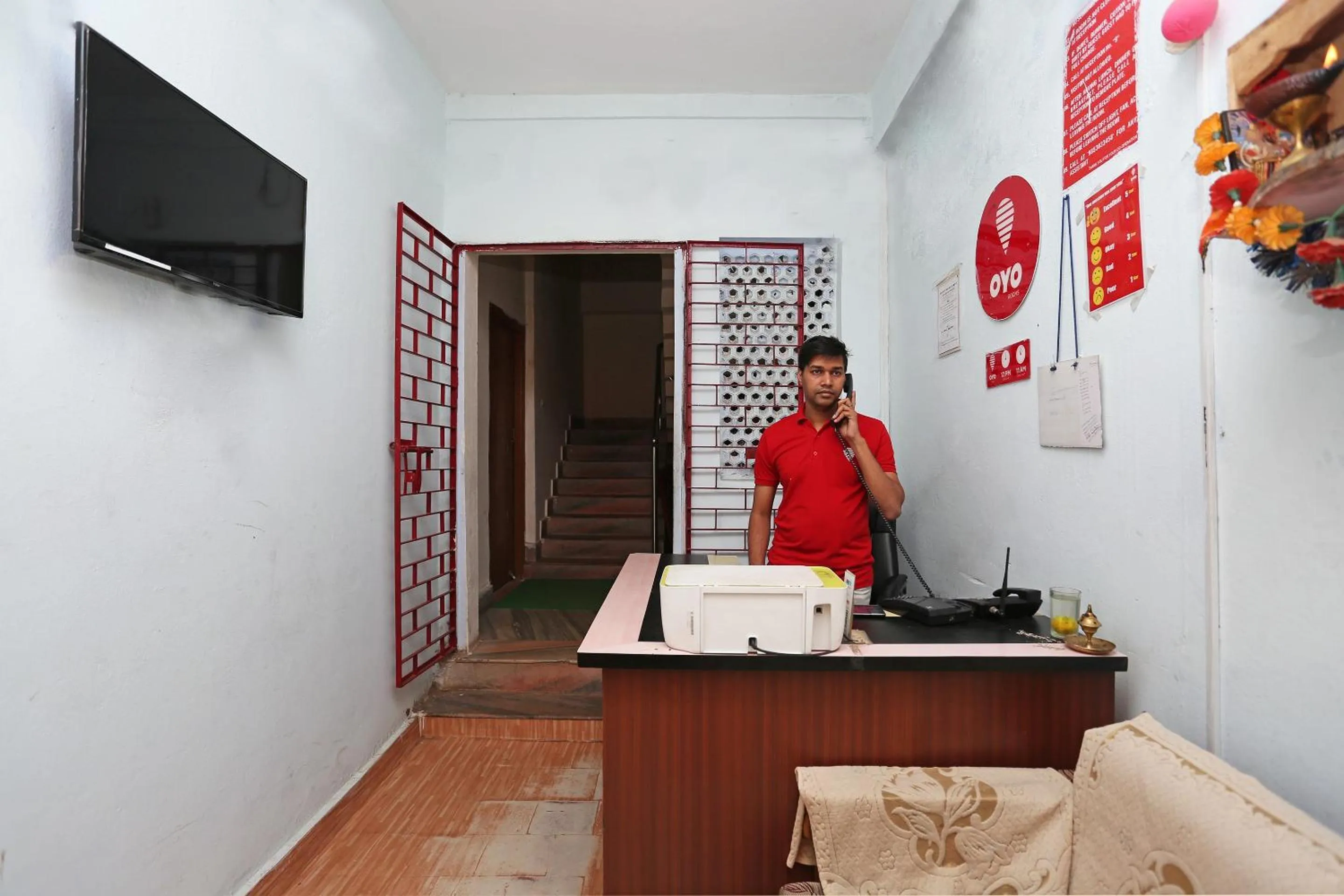 Lobby or reception in Hotel O THE HERITAGE HOTEL
