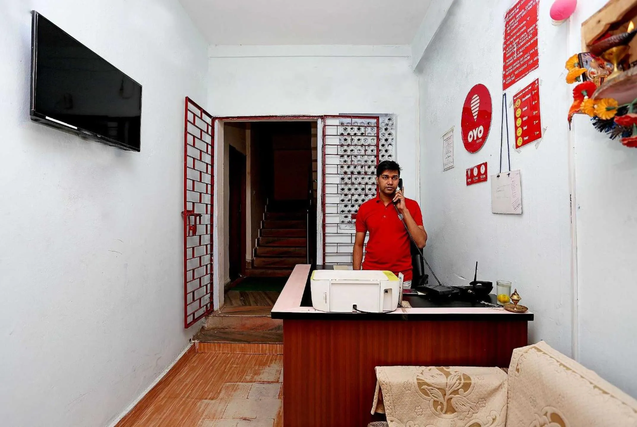 Lobby or reception in Hotel O THE HERITAGE HOTEL