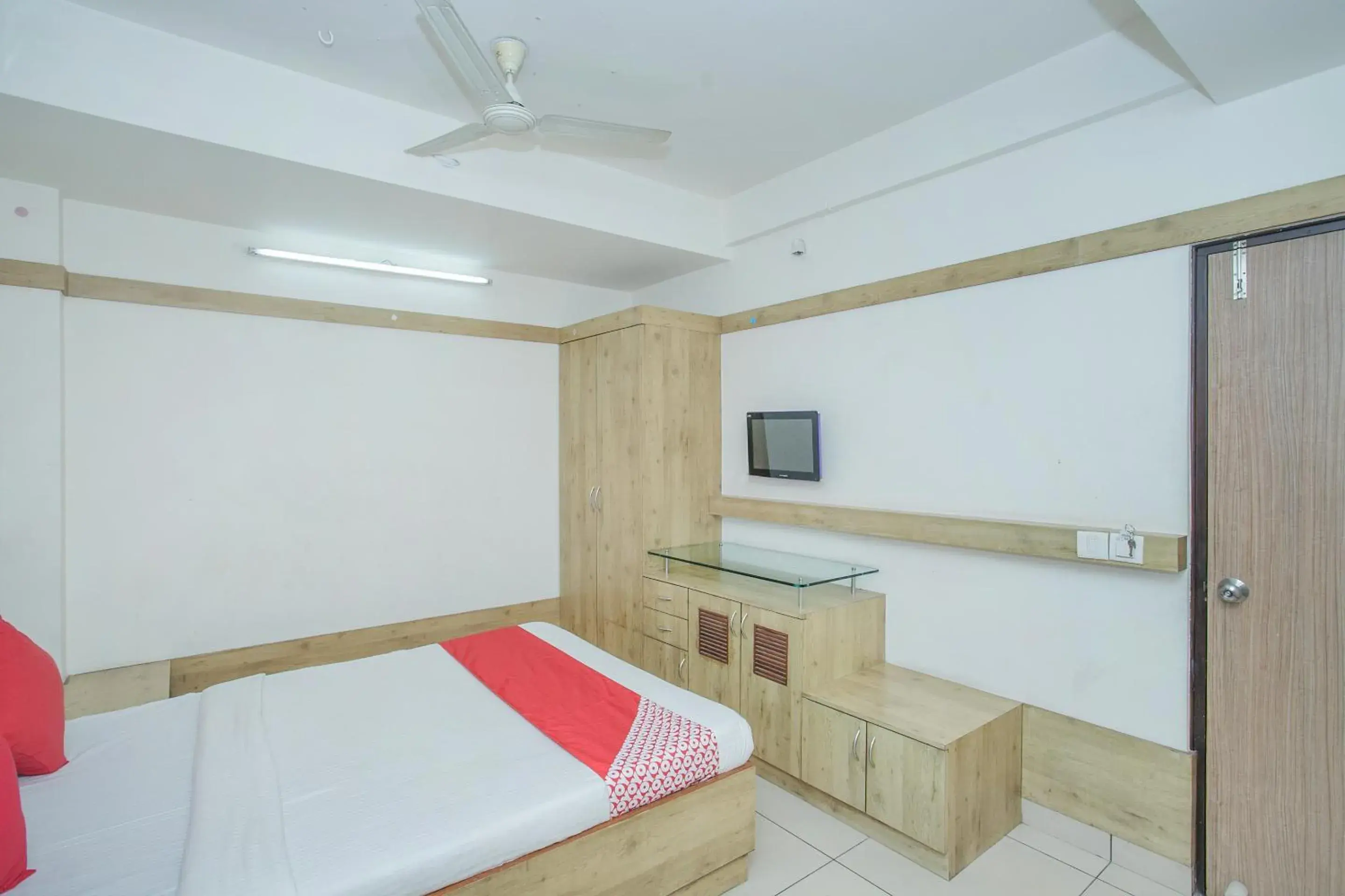 Bedroom, Bed in Hotel O ABHIMAANI COMFORTS Bedroom, Bed in Hotel O ABHIMAANI COMFORTS