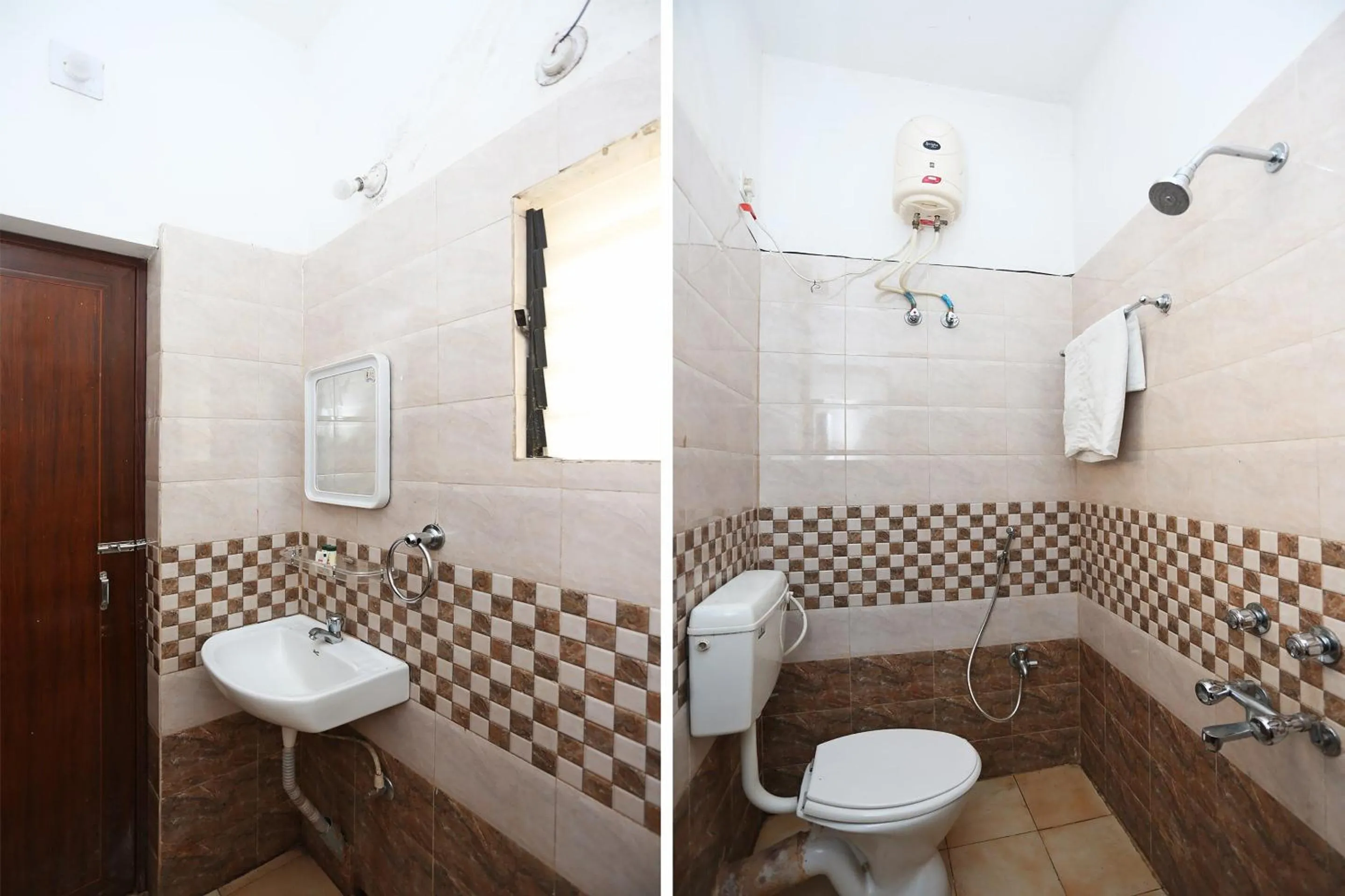 Bathroom in Hotel O Nilay classic