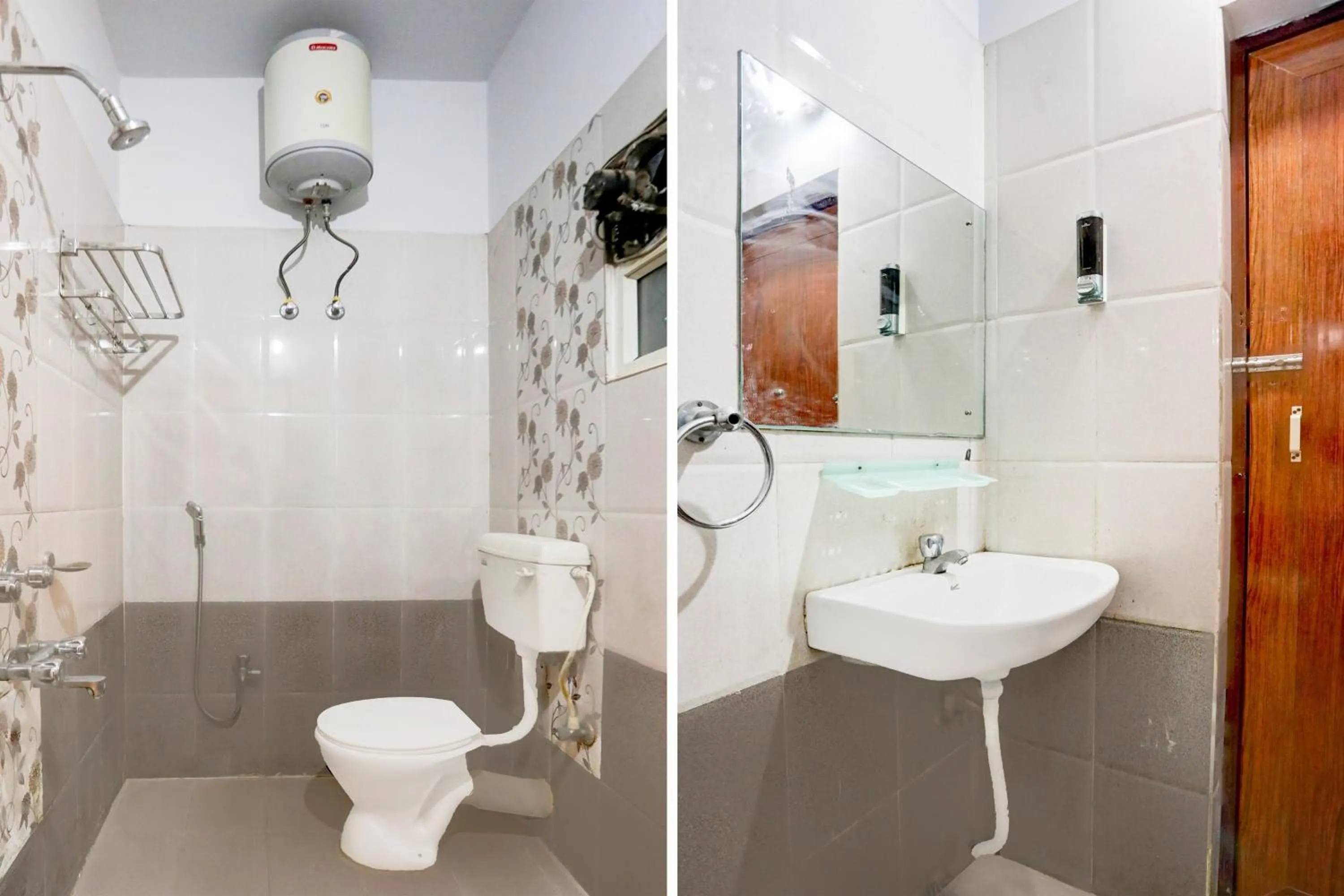 Bathroom in Collection O KIIT Square Bhubaneswar Formerly Nilay Classic