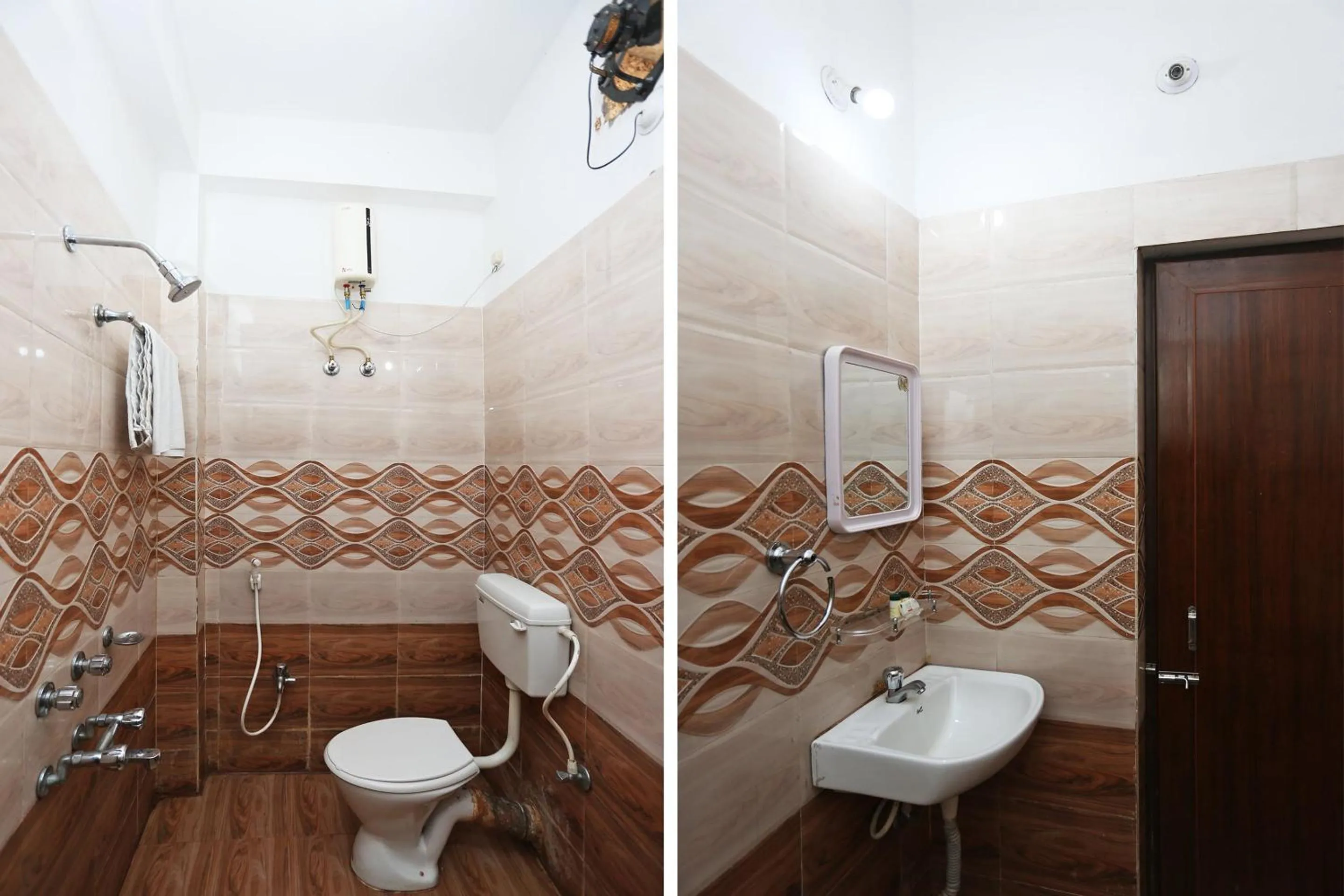 Bathroom in Hotel O Nilay classic