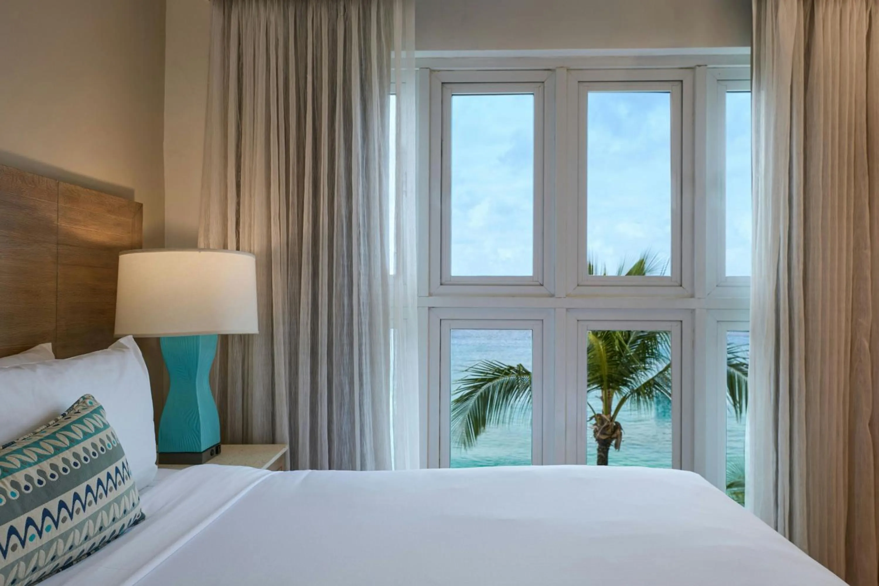 Photo of the whole room, Bed in Waves Resort & Spa, Barbados, An Autograph Collection All-Inclusive Resort