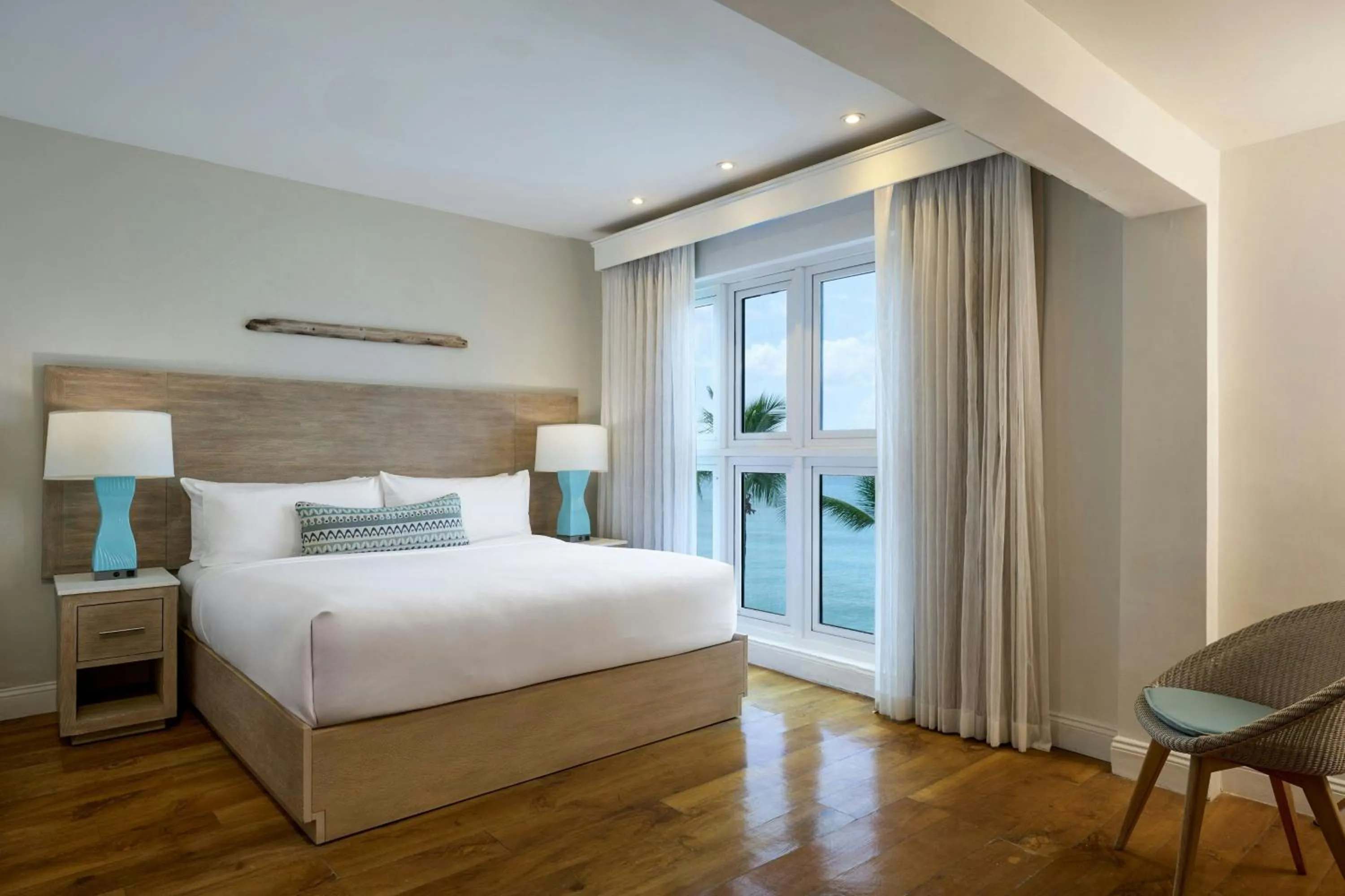 Photo of the whole room, Bed in Waves Resort & Spa, Barbados, An Autograph Collection All-Inclusive Resort