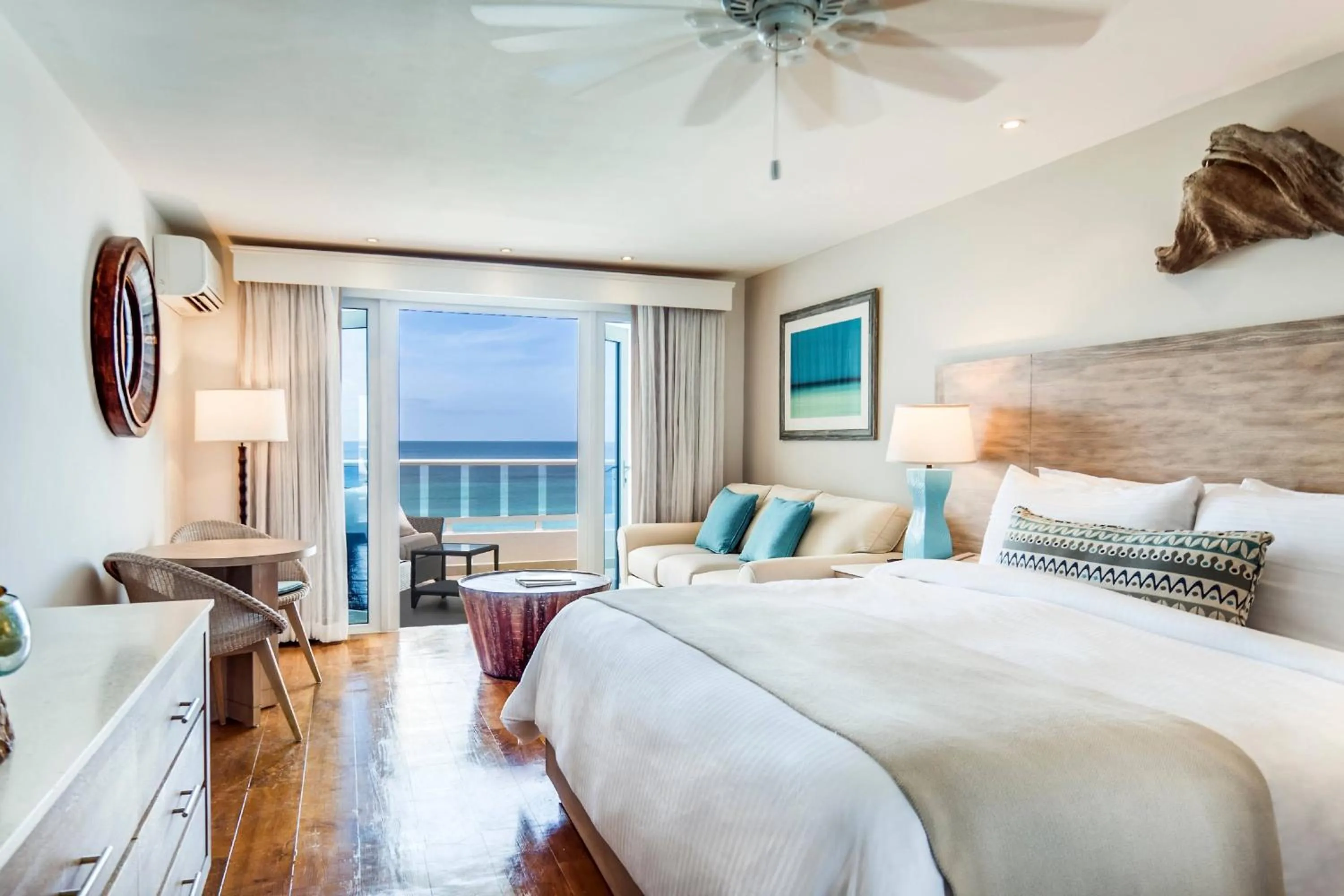Photo of the whole room, Bed in Waves Resort & Spa, Barbados, An Autograph Collection All-Inclusive Resort