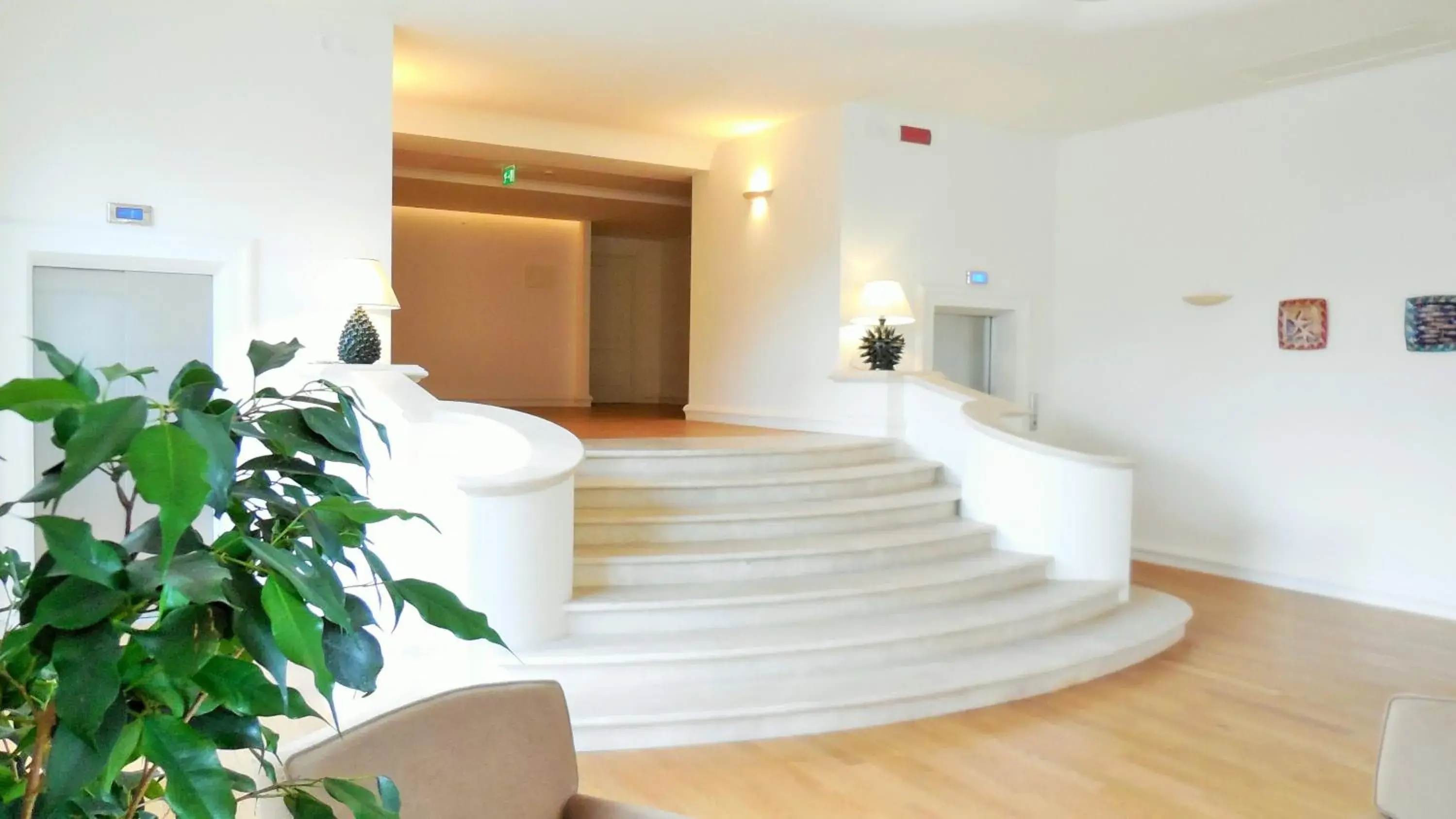 Lobby or reception in Hotel Marechiaro Lobby or reception in Hotel Marechiaro