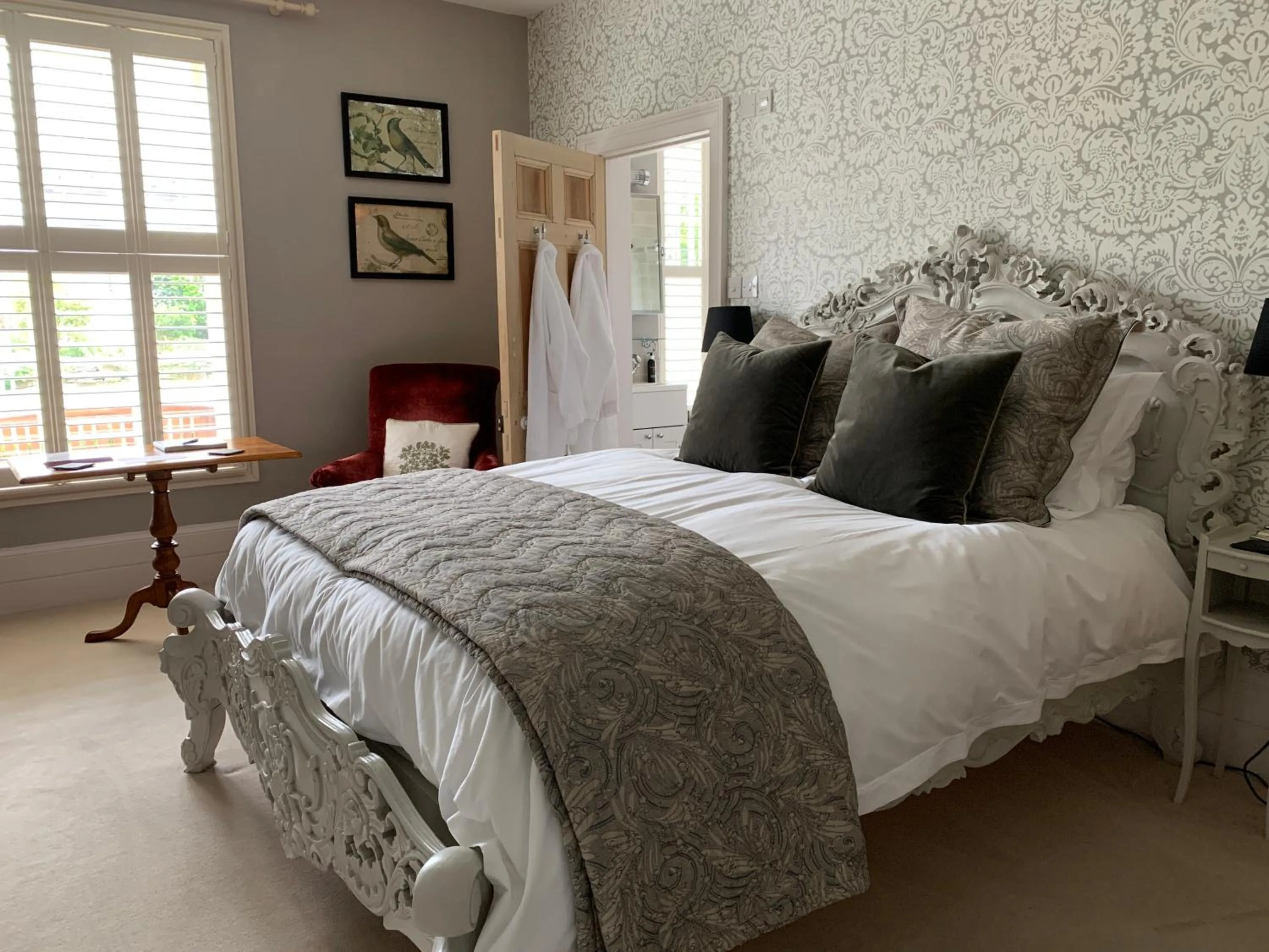 Bedroom, Bed in Coswarth House with breakfast at Rick Stein's