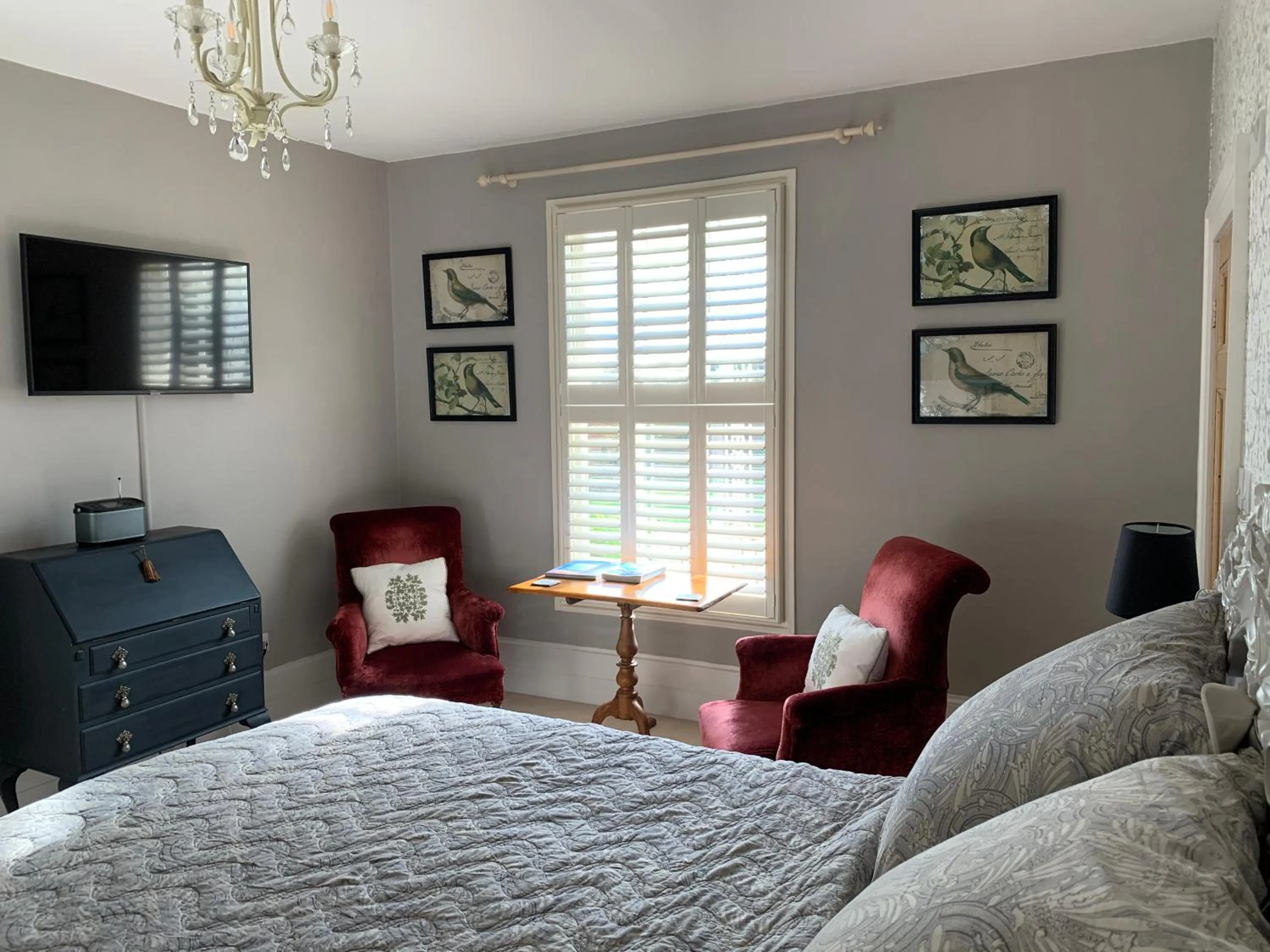 Bedroom, Bed in Coswarth House with breakfast at Rick Stein's