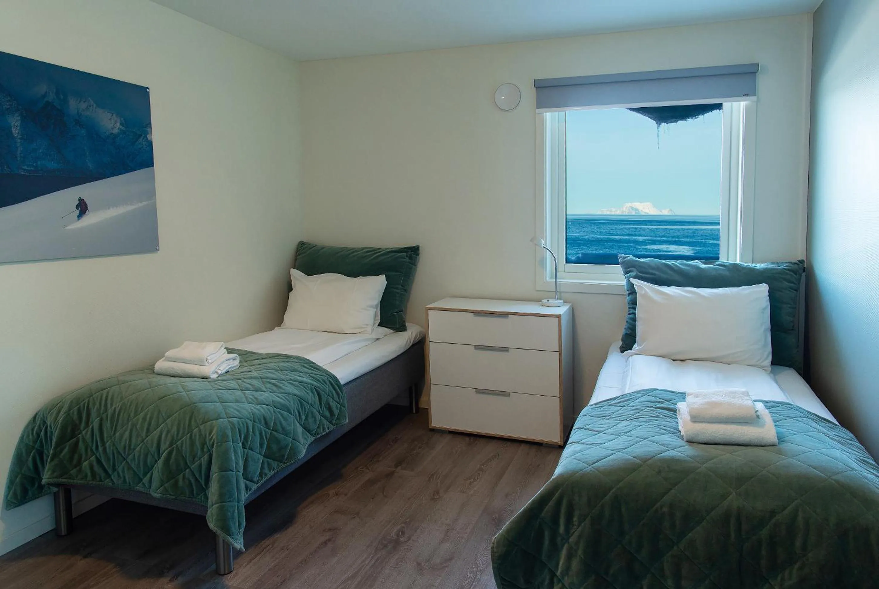 Bedroom, Bed in Lyngen Experience Apartments