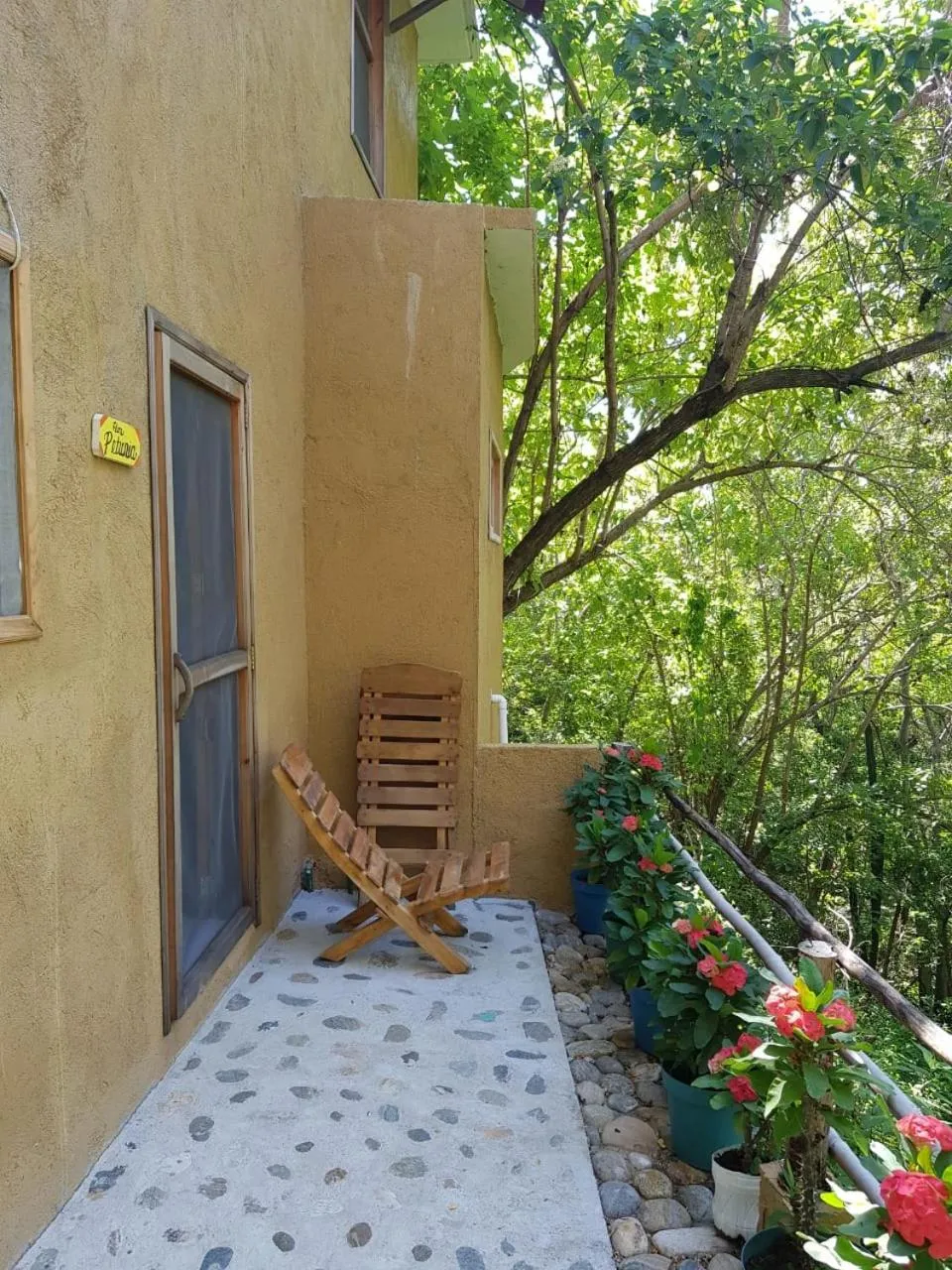 Bedroom in El Eden Bungalows