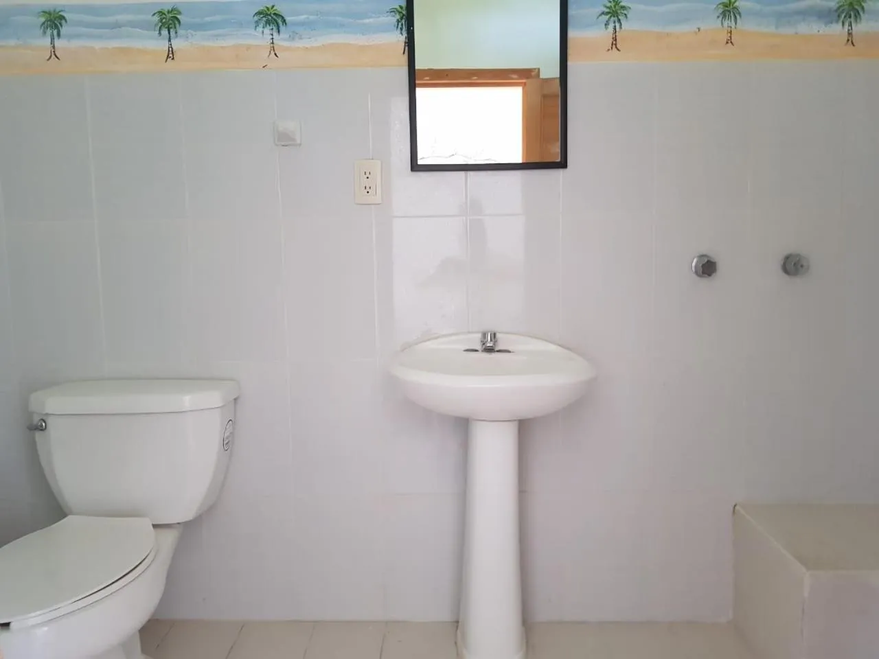 Bathroom in El Eden Bungalows