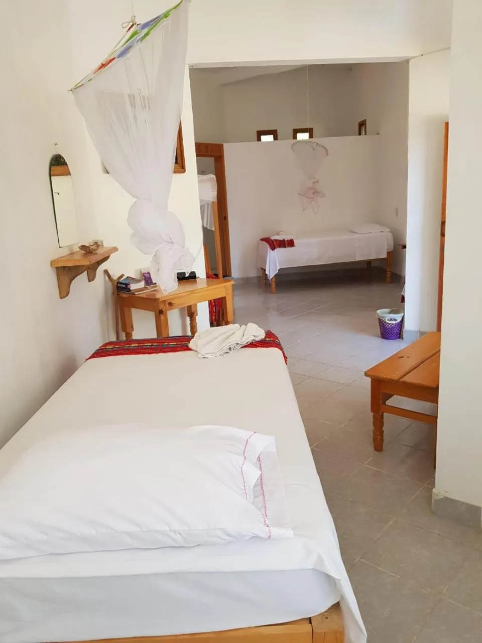 Bedroom, Bed in El Eden Bungalows