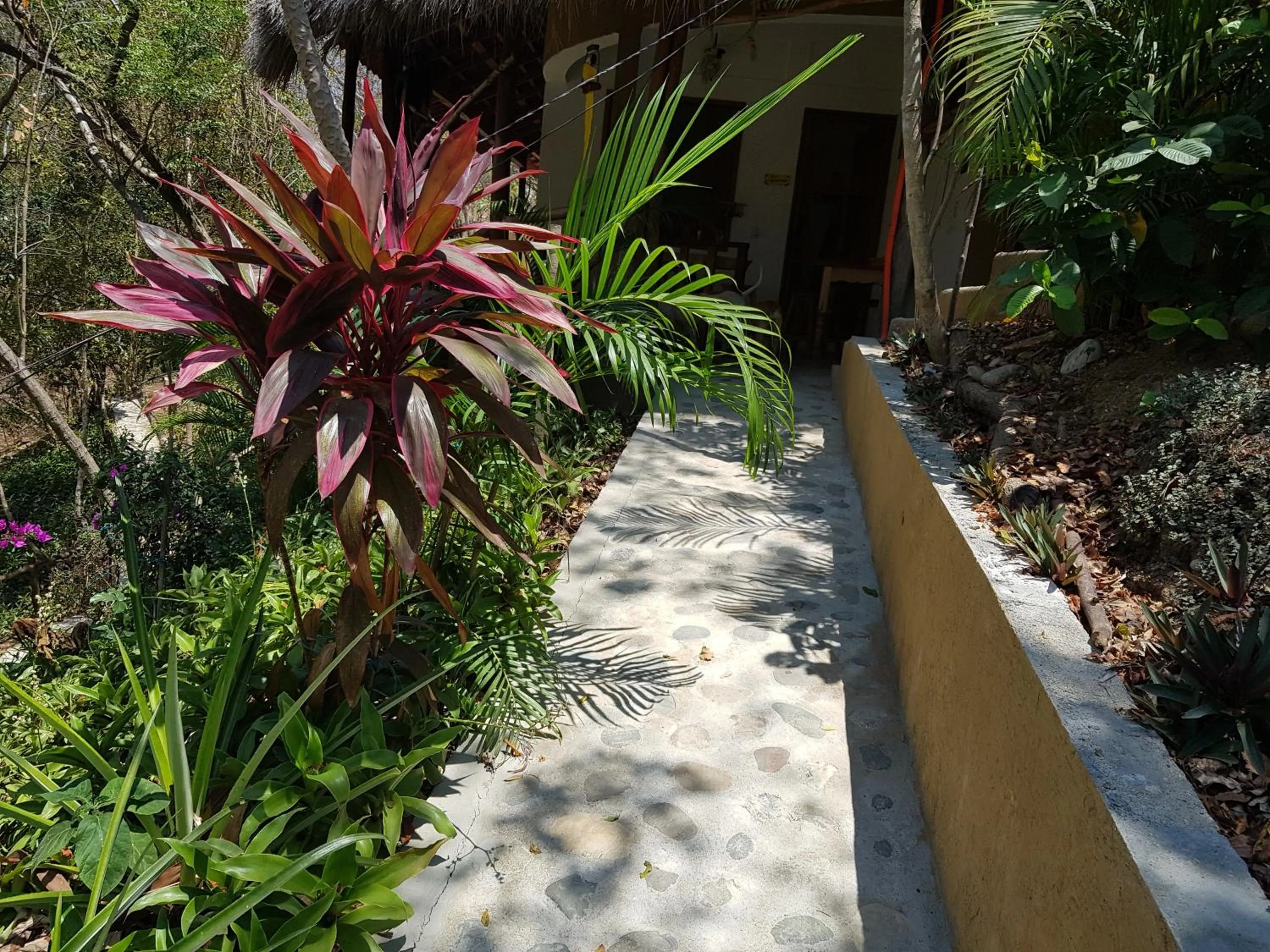 Lobby or reception in El Eden Bungalows