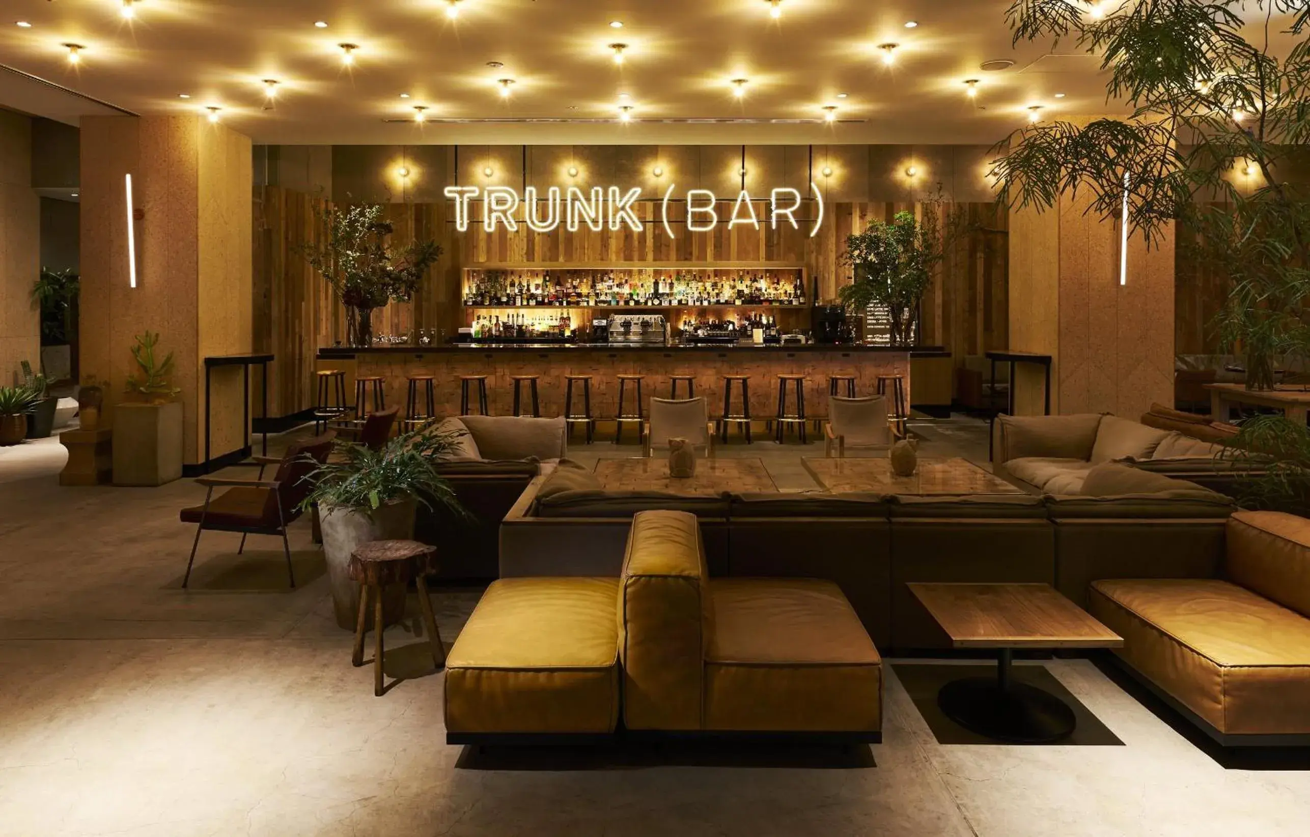 Lounge or bar in TRUNK (HOTEL) Lounge or bar in TRUNK (HOTEL)