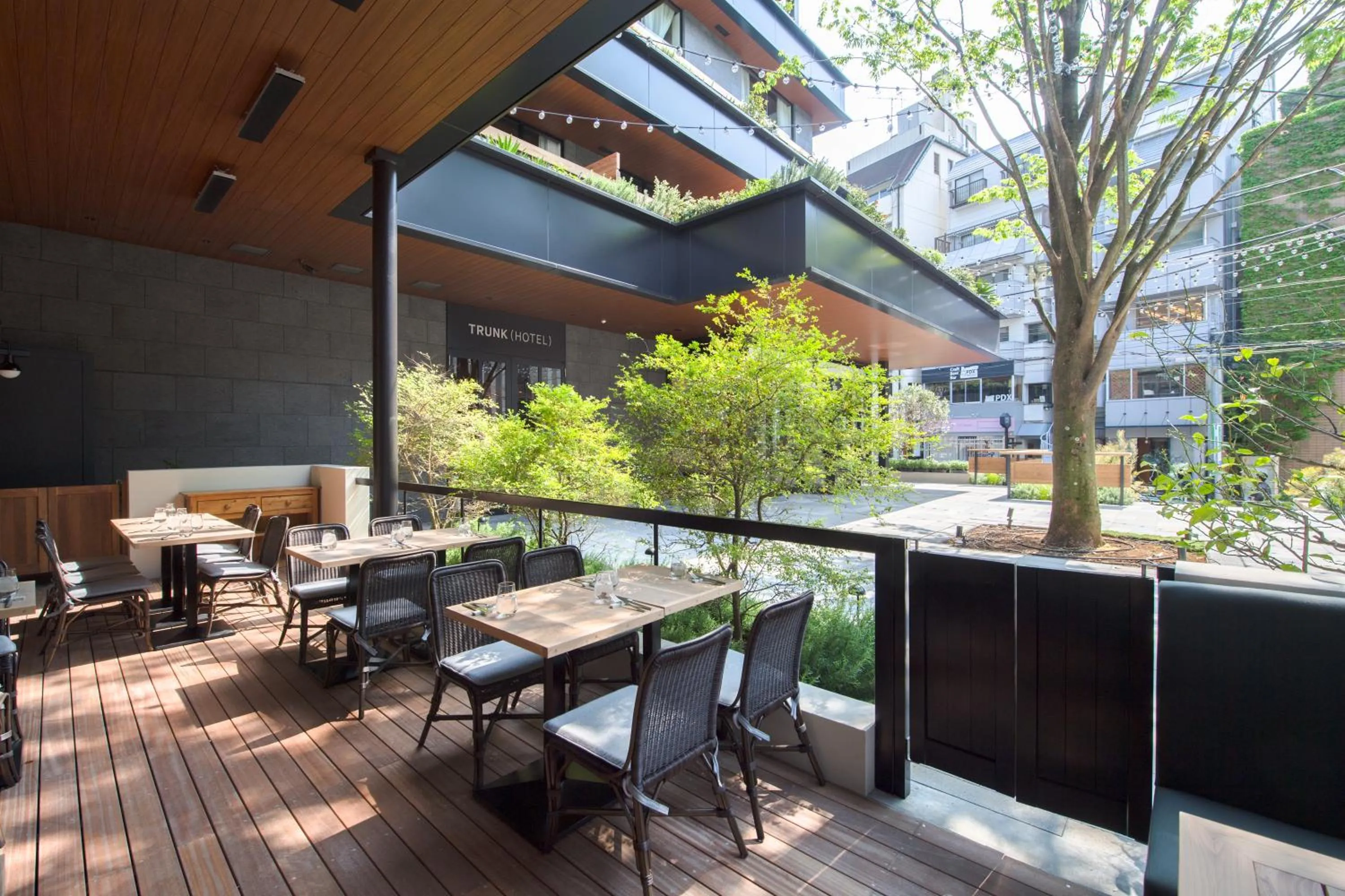 Restaurant/places to eat in TRUNK (HOTEL)