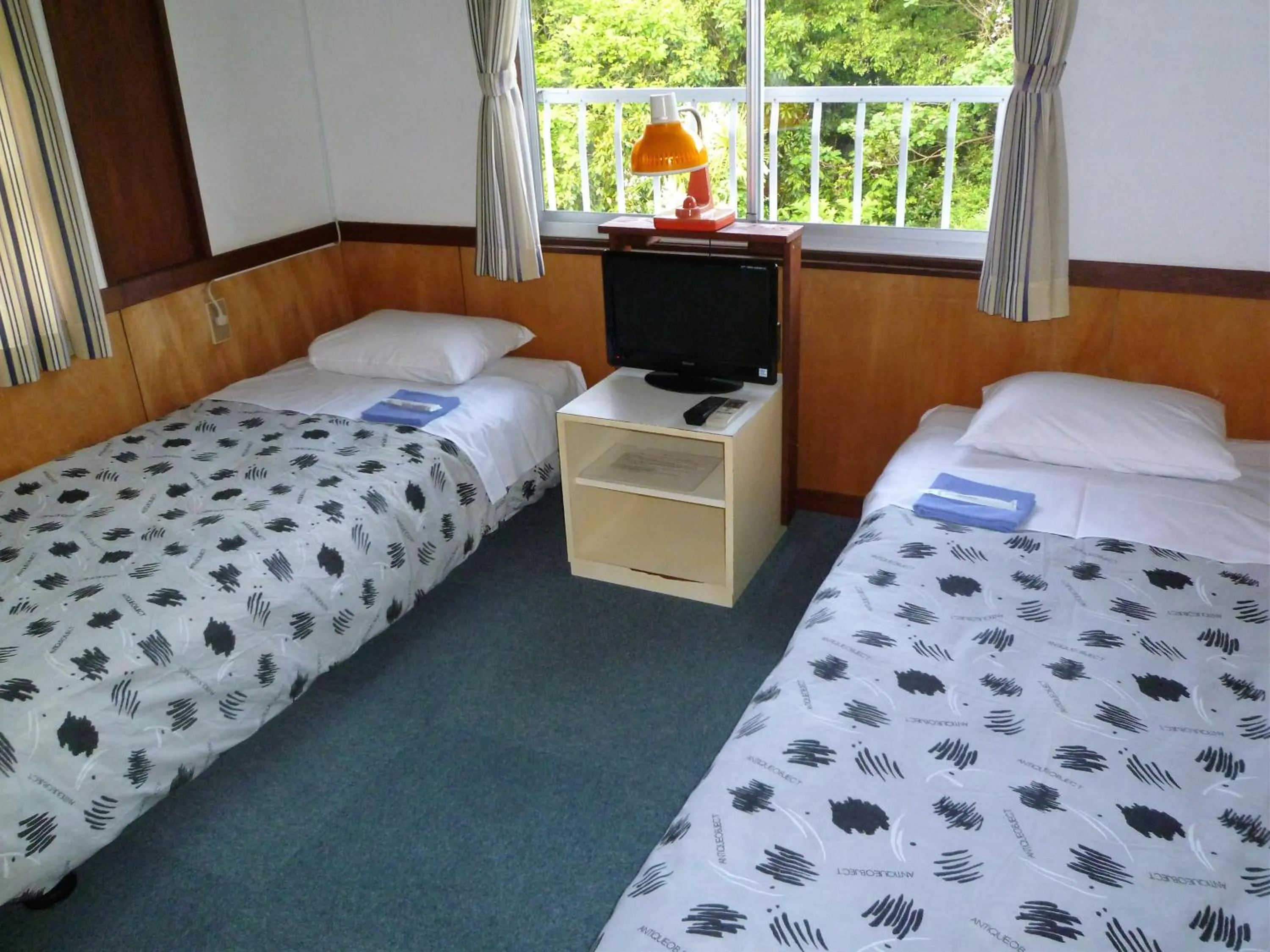 Bed in Pension Flora