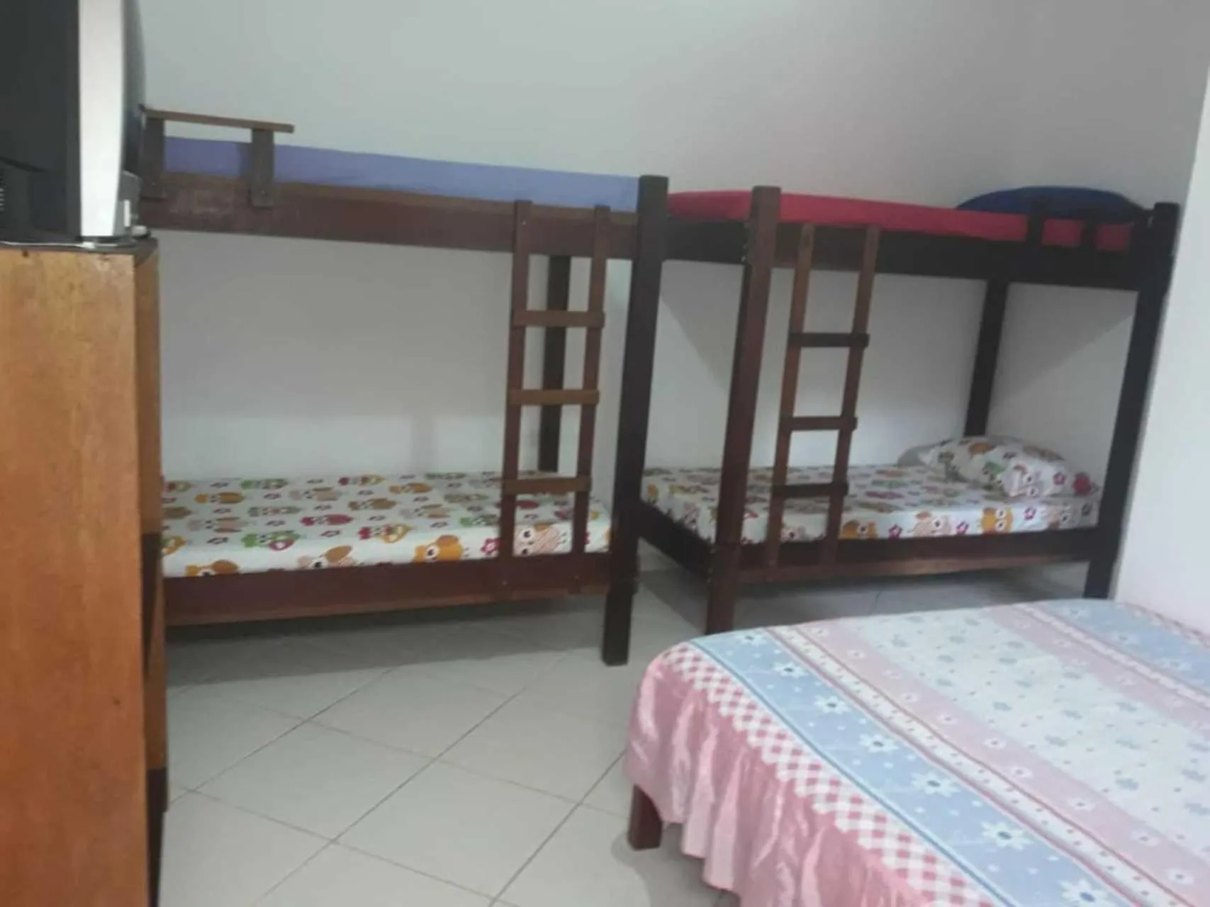 Bed in Pousada da Tom-Ubatuba Perequê-Açu