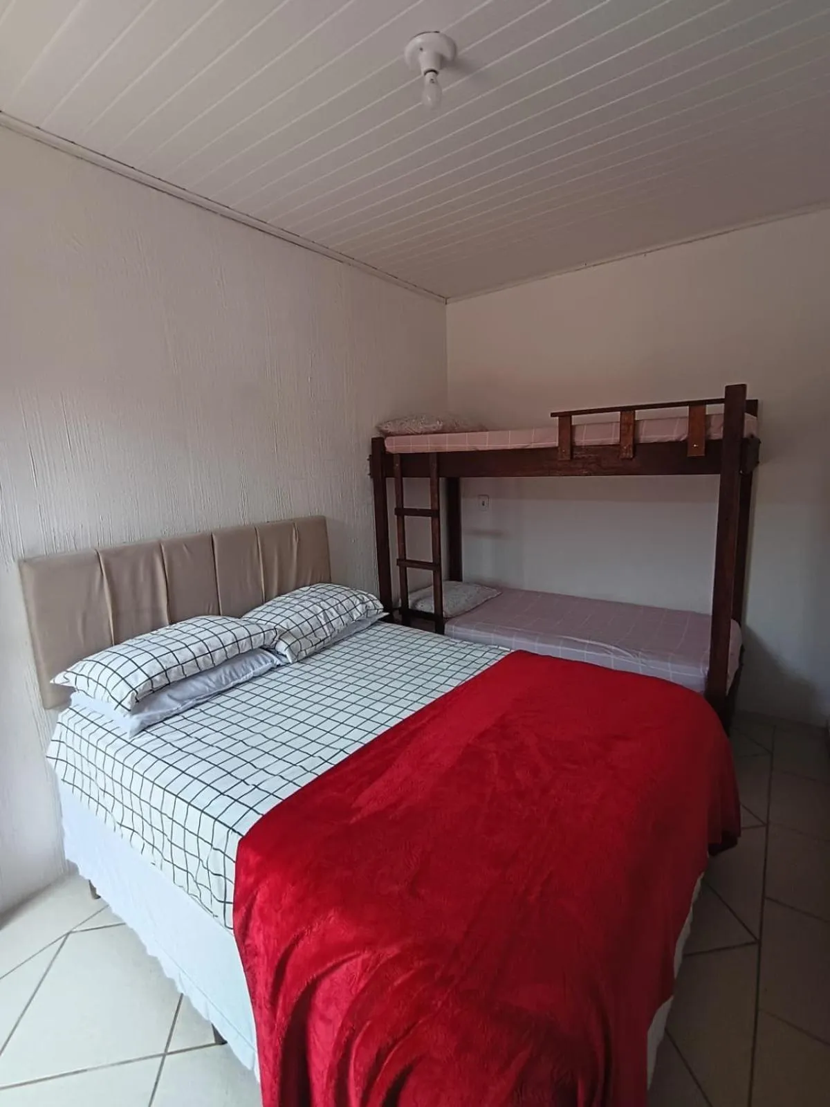 Bed in Pousada da Tom-Ubatuba Perequê-Açu