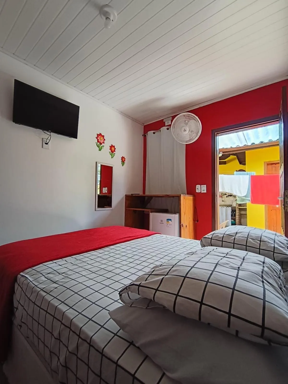 Bed in Pousada da Tom-Ubatuba Perequê-Açu