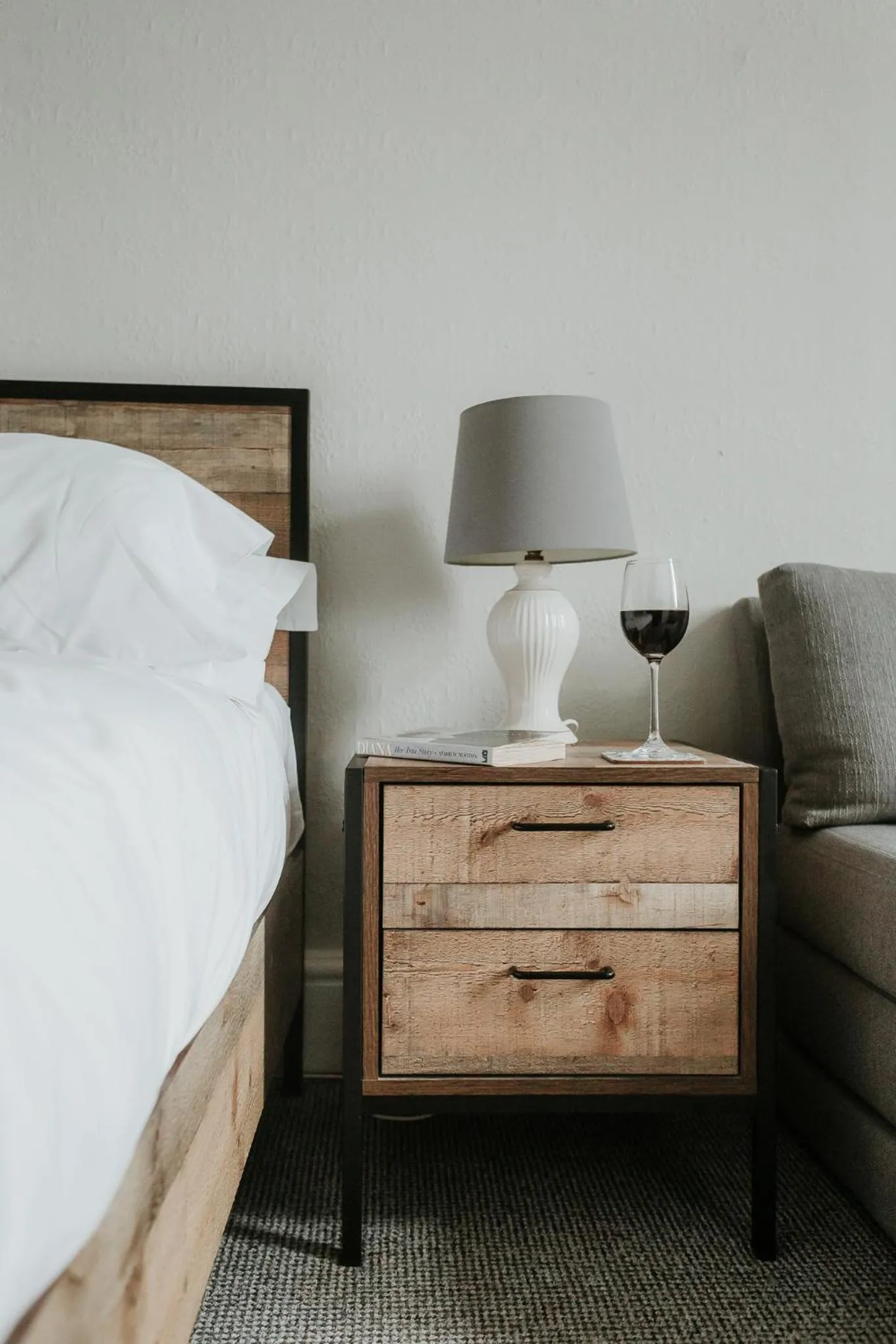 Bed in Hayward's at the Grasmere