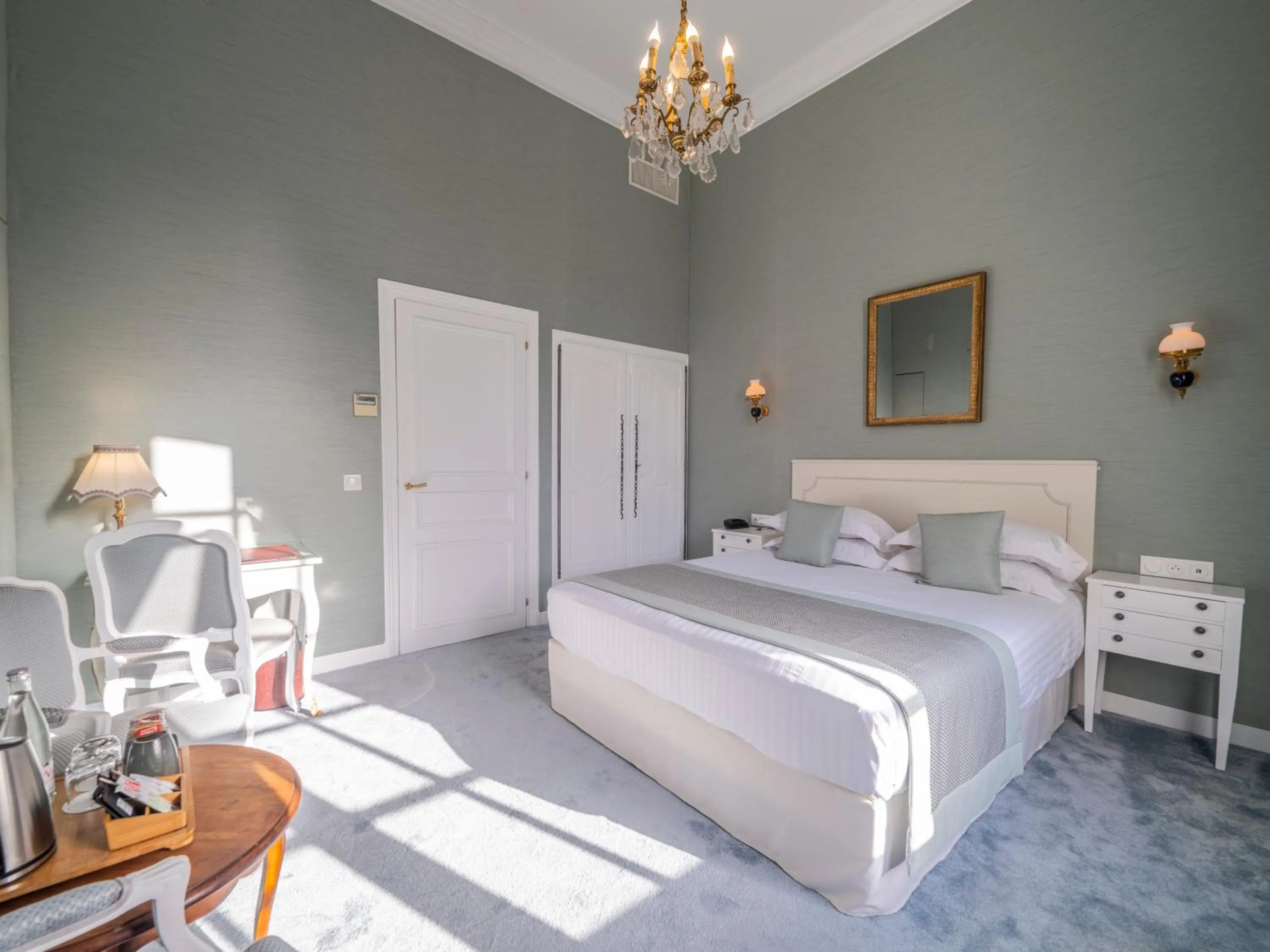 Bed in Château D'artigny