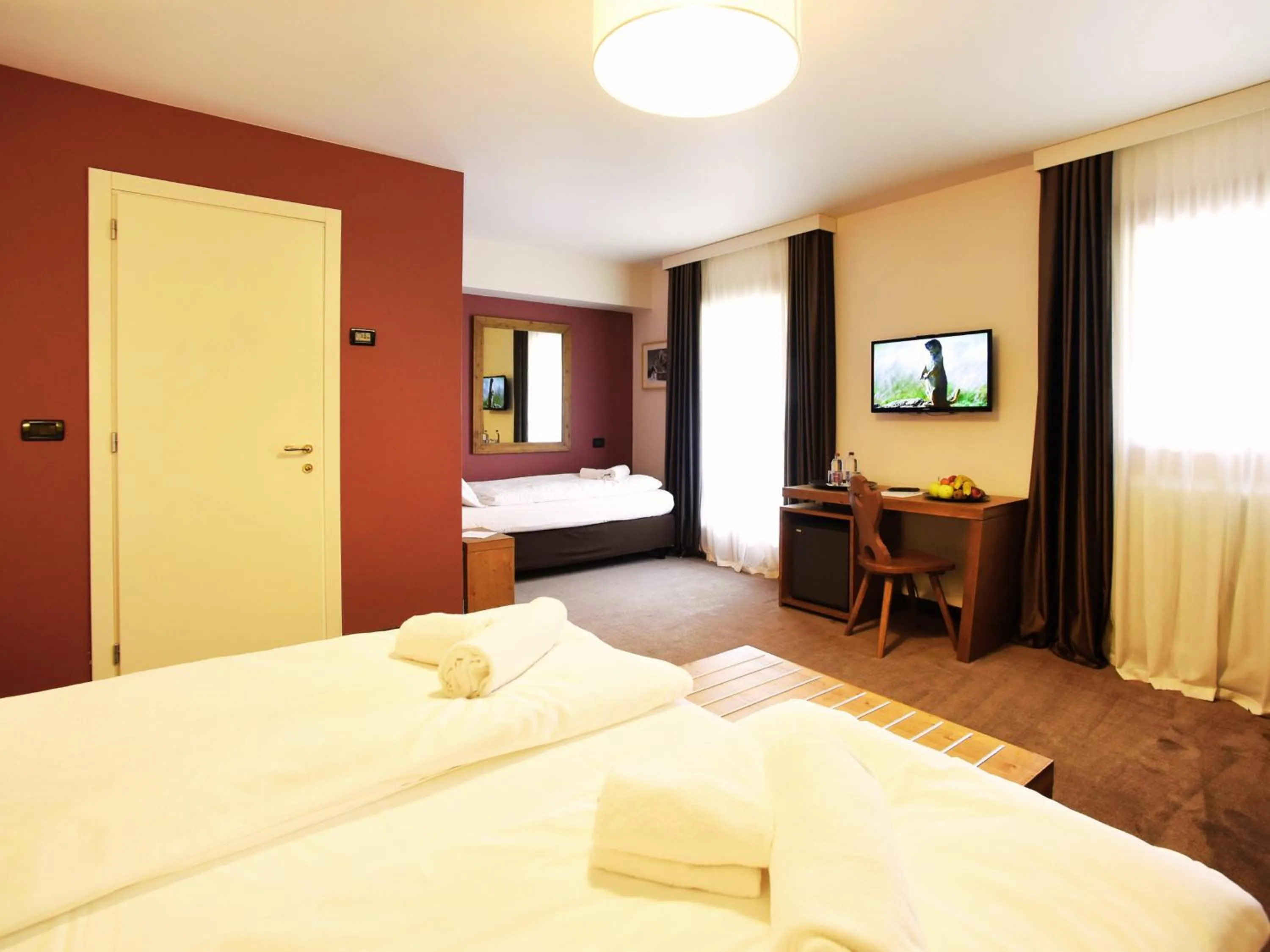 Photo of the whole room, Bed in Hotel Orso Grigio