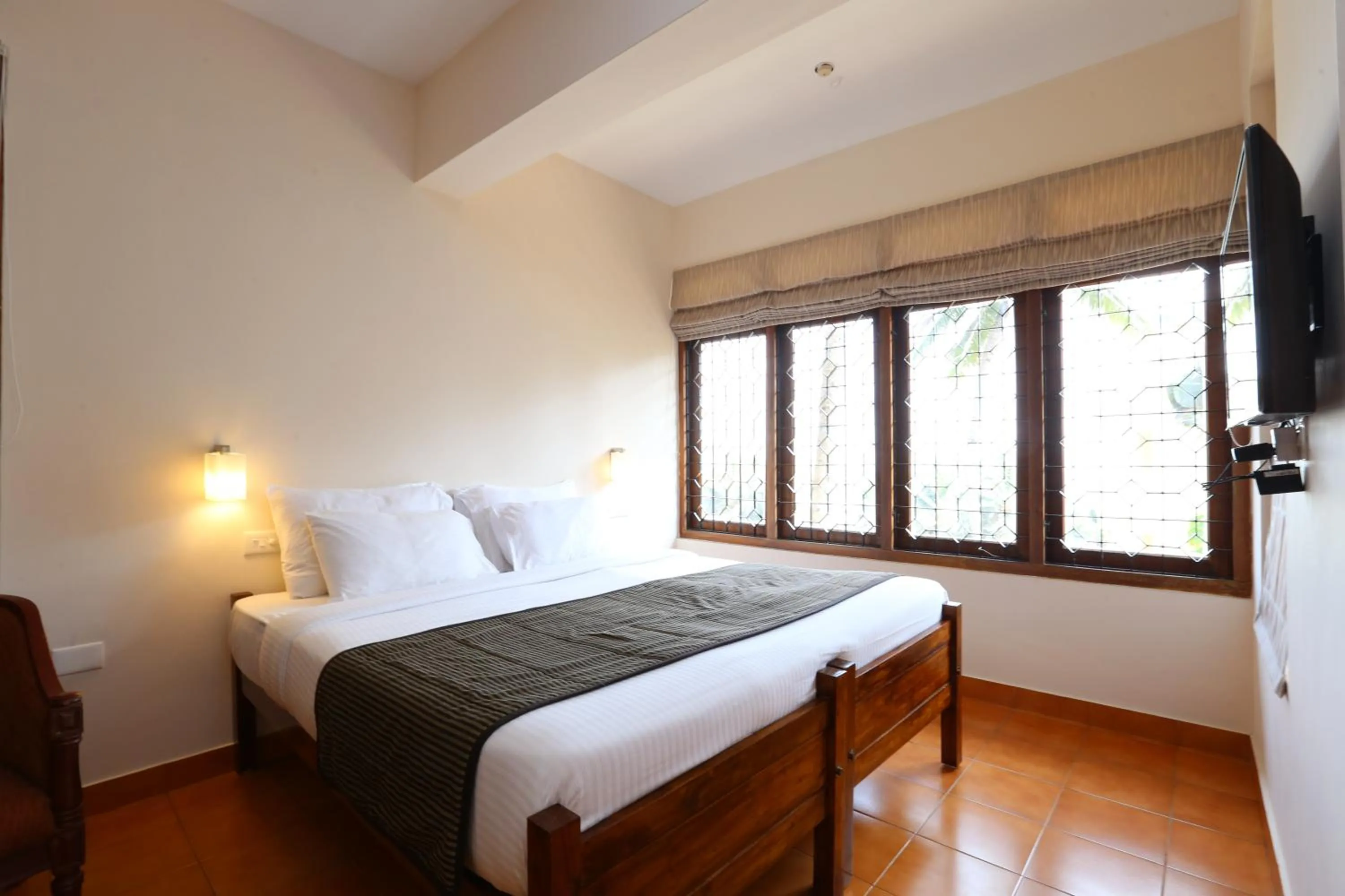 Bedroom, Bed in Abad Serviced Villas
