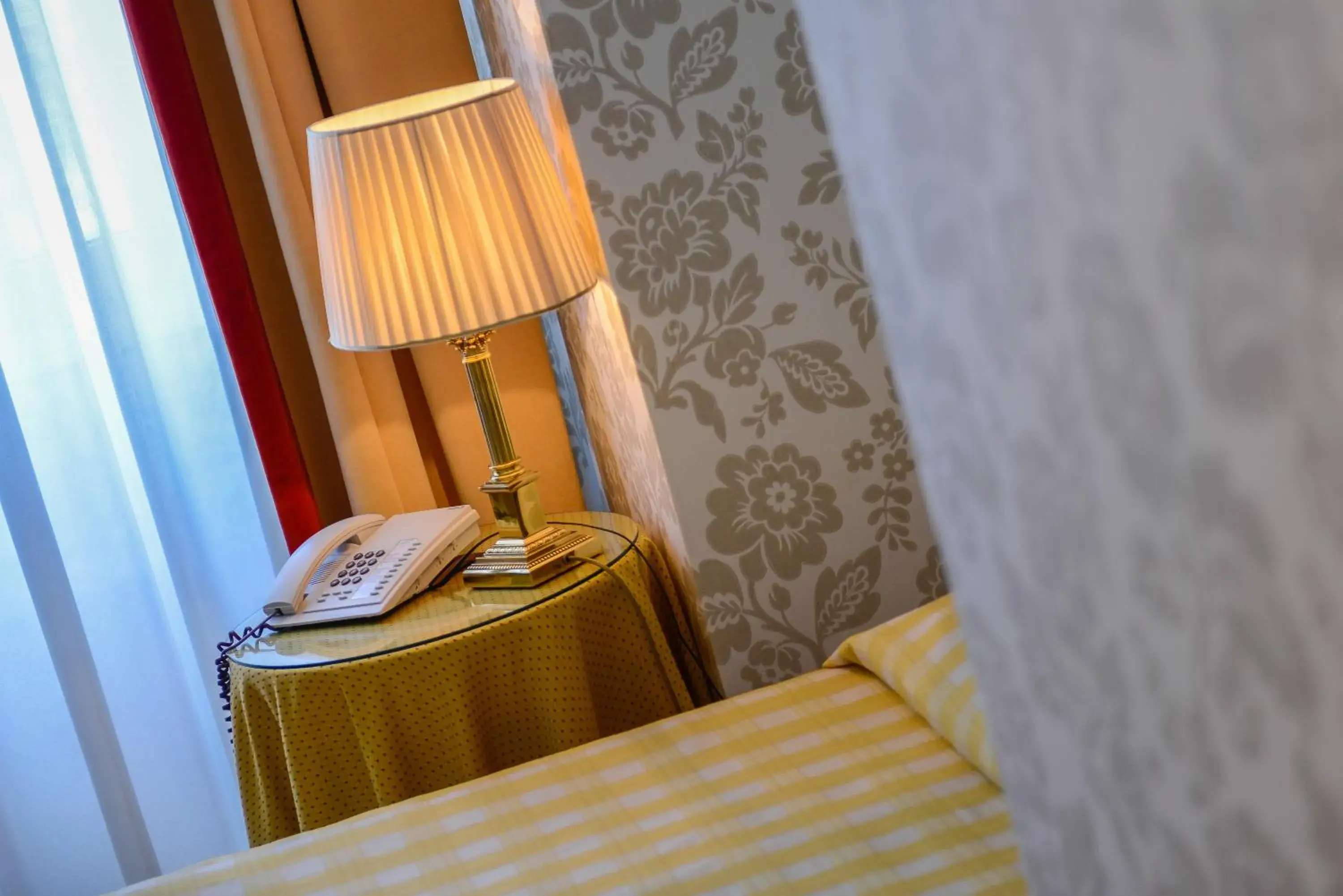 Decorative detail, Bed in Albergo Alla Posta Decorative detail, Bed in Albergo Alla Posta