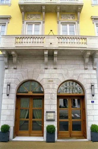 Facade/entrance in Albergo Alla Posta