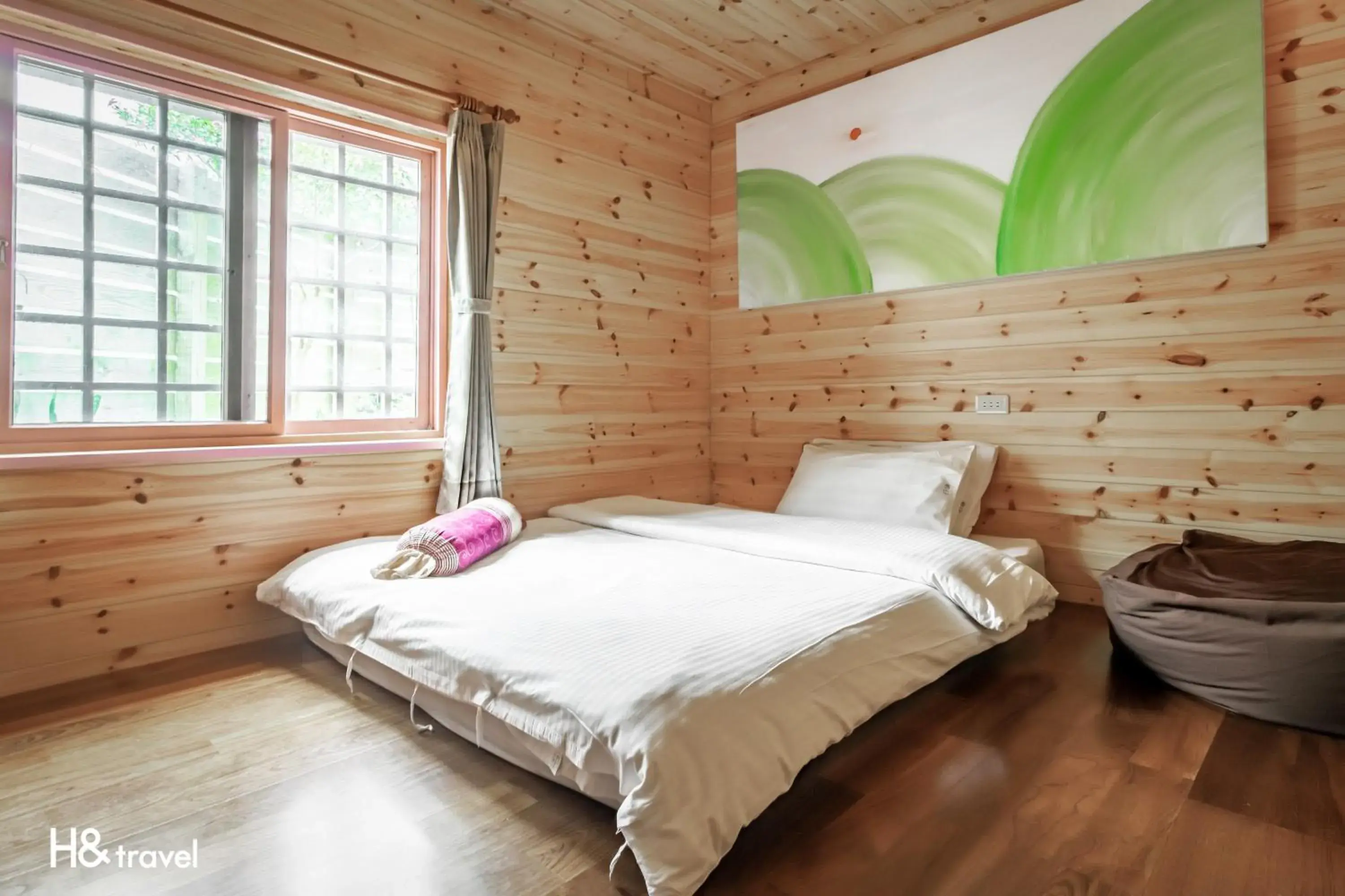 Double Room with Garden View in Alishan Sunrise B&B Double Room with Garden View in Alishan Sunrise B&B